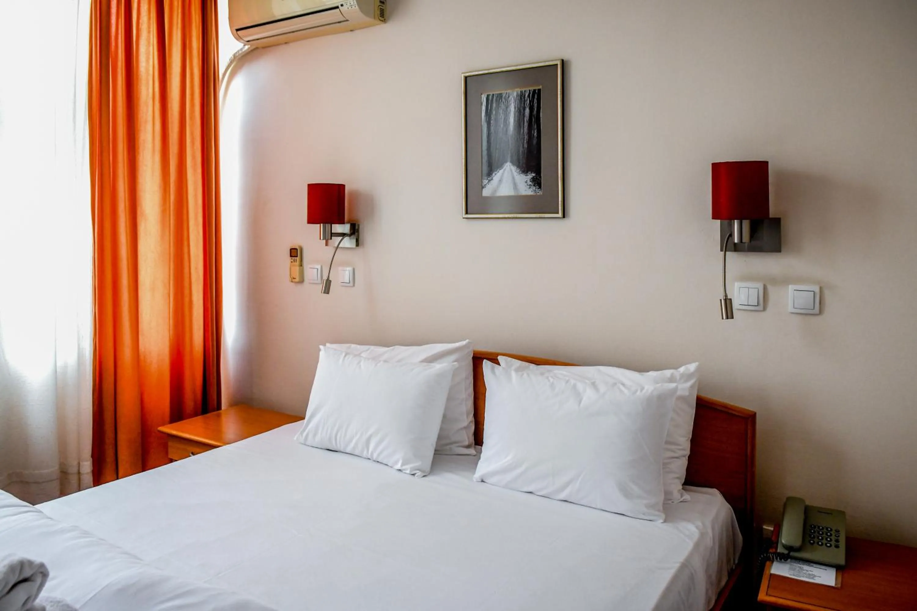 Bed in Hotel Fontana