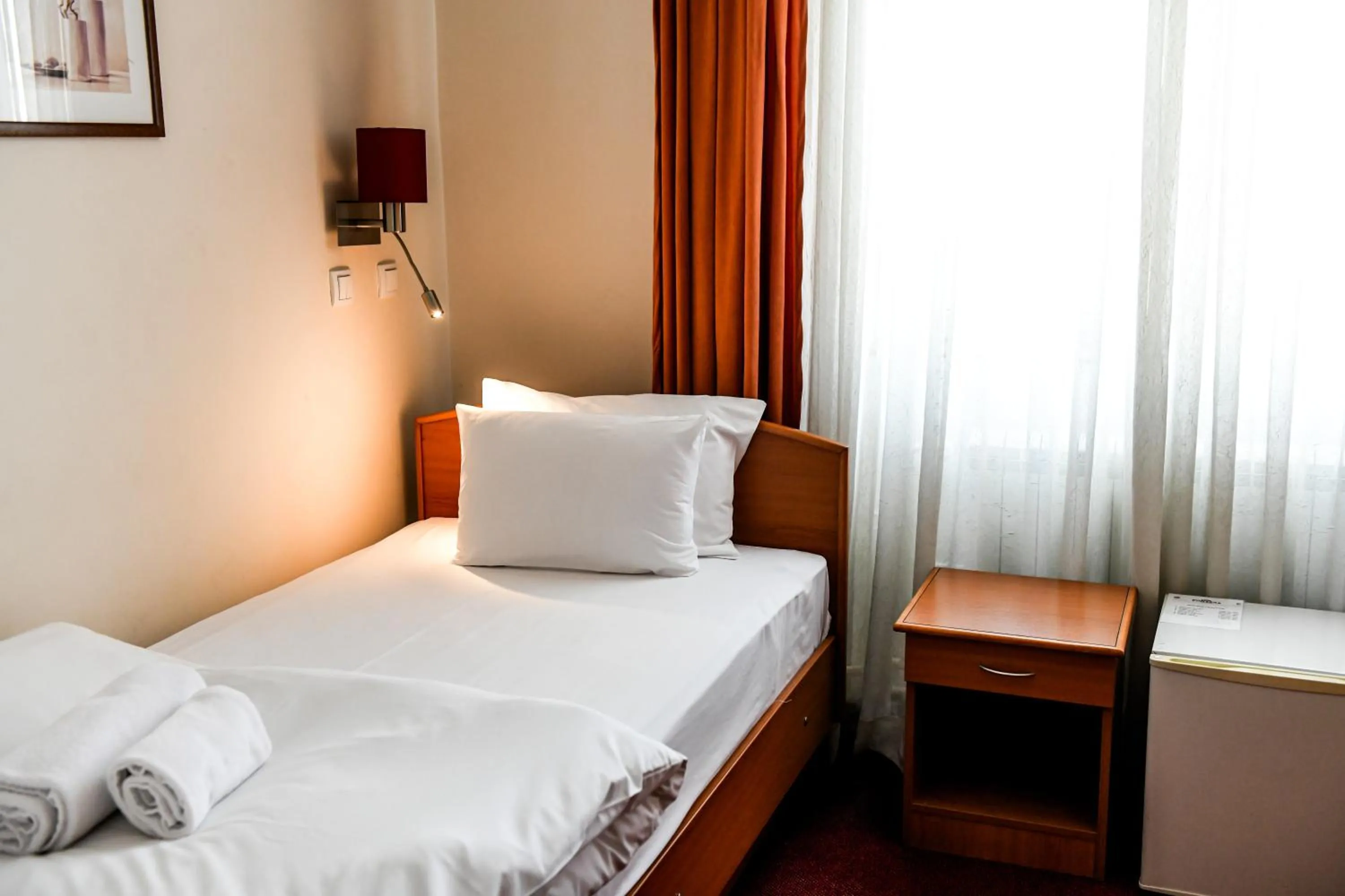 Bed in Hotel Fontana