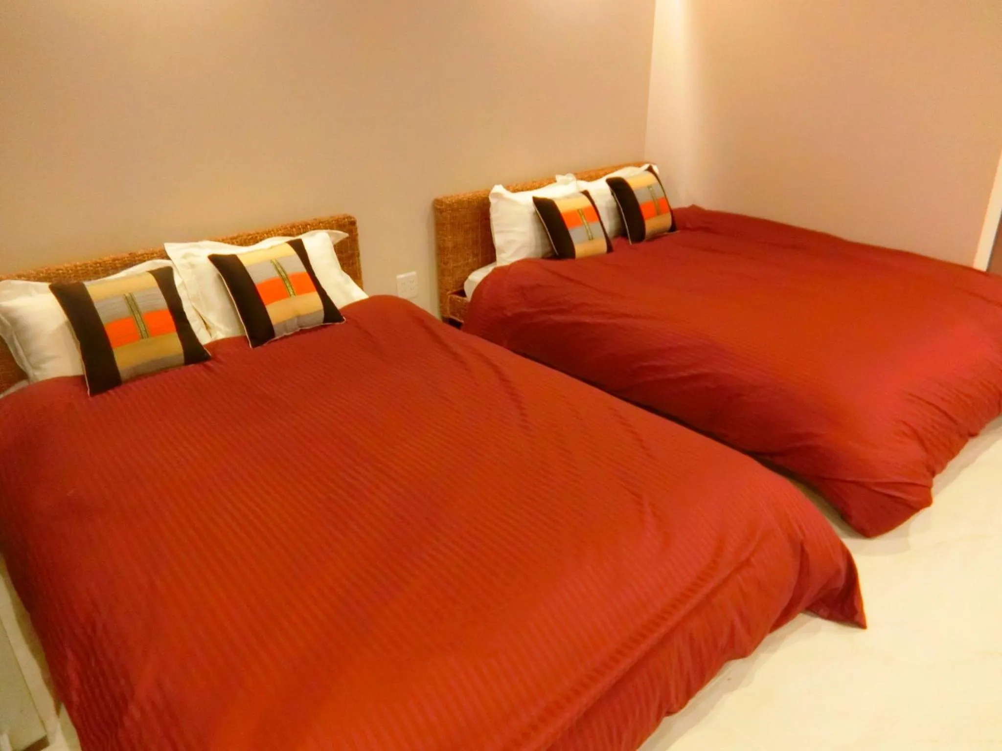 Bed in Oceans Cottage