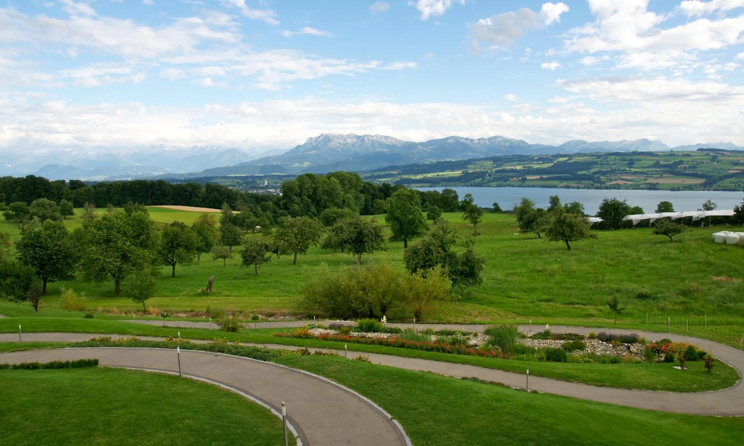 Garden in Hotel Restaurant Vogelsang