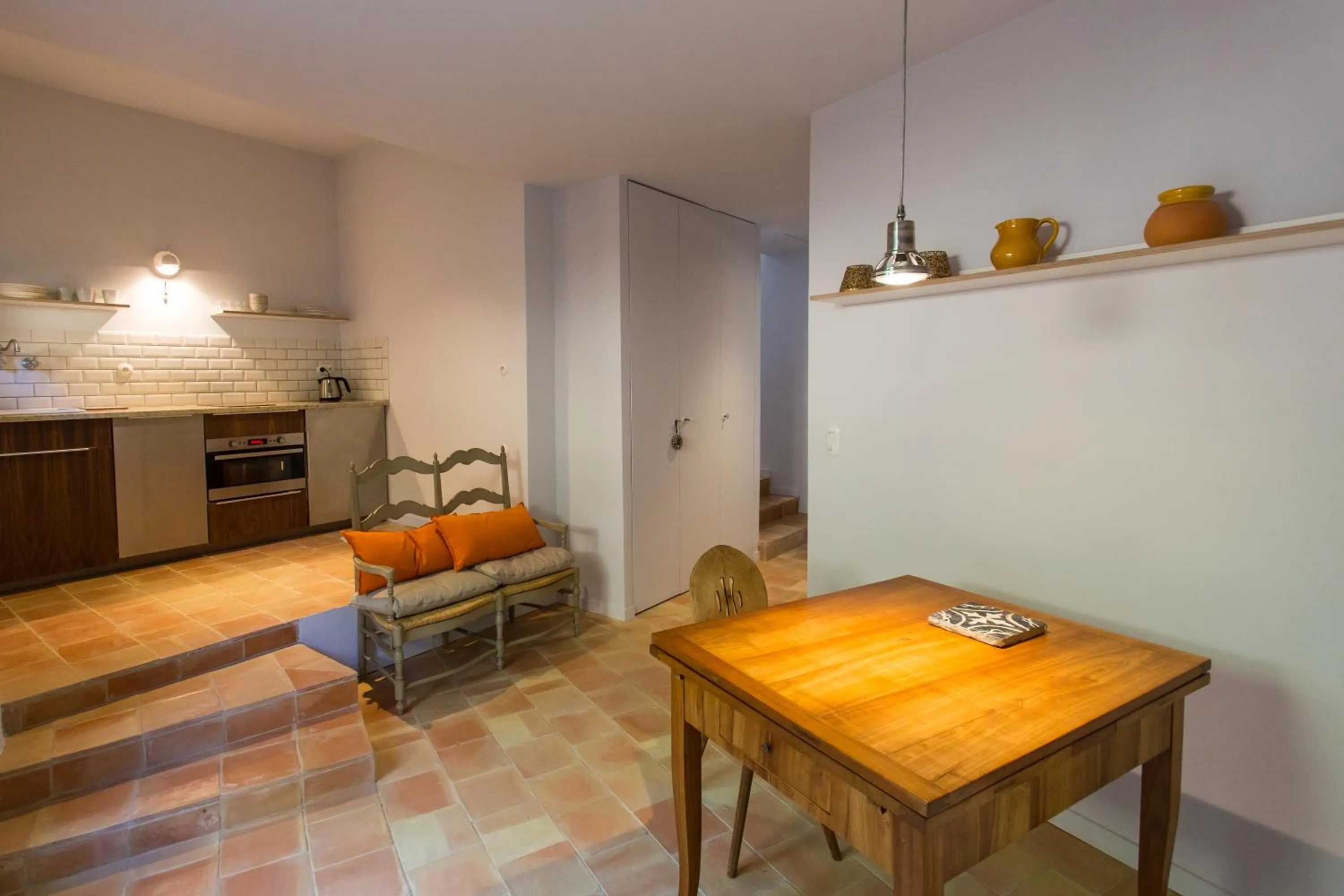 Dining area in Mas De La Baume