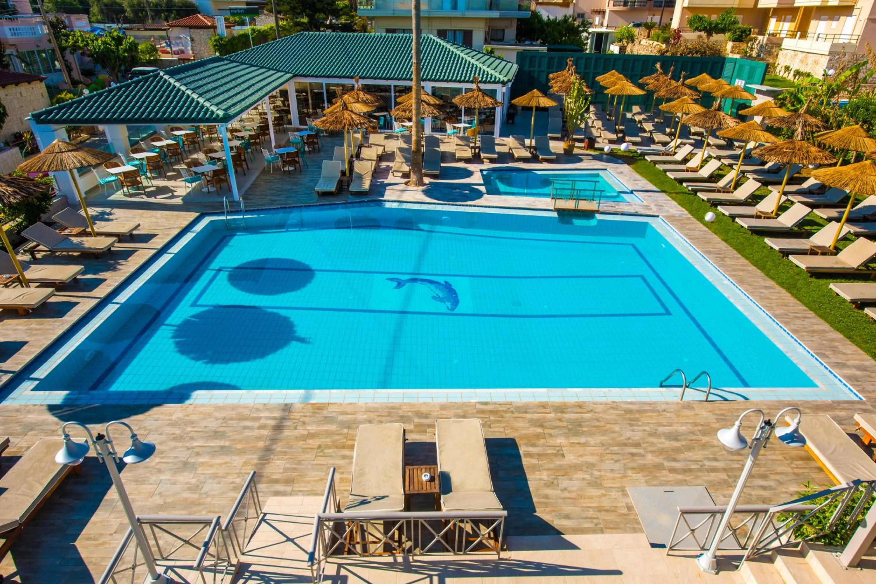 Pool view in Solimar Turquoise - Adults Only
