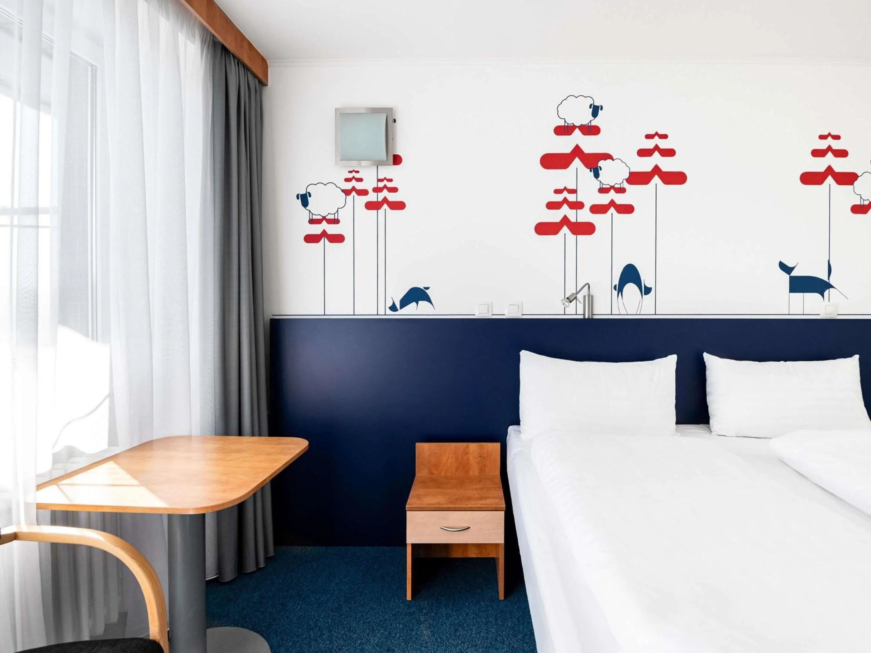 Bedroom, Bed in ibis Styles Relax Roznov pod Radhostem