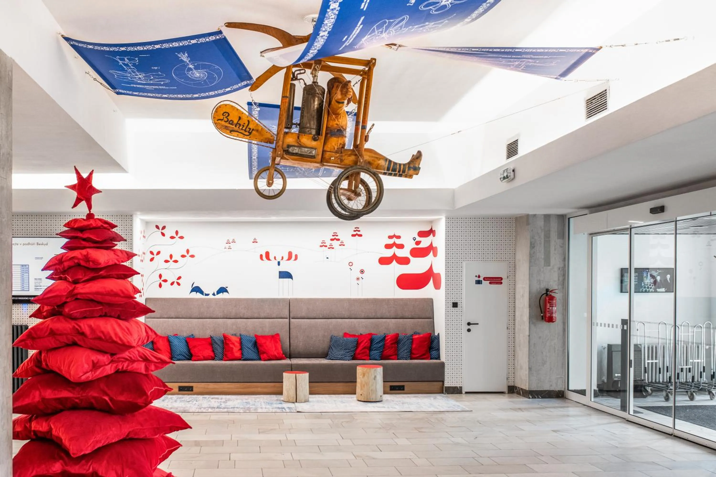 Lobby or reception in ibis Styles Relax Roznov pod Radhostem