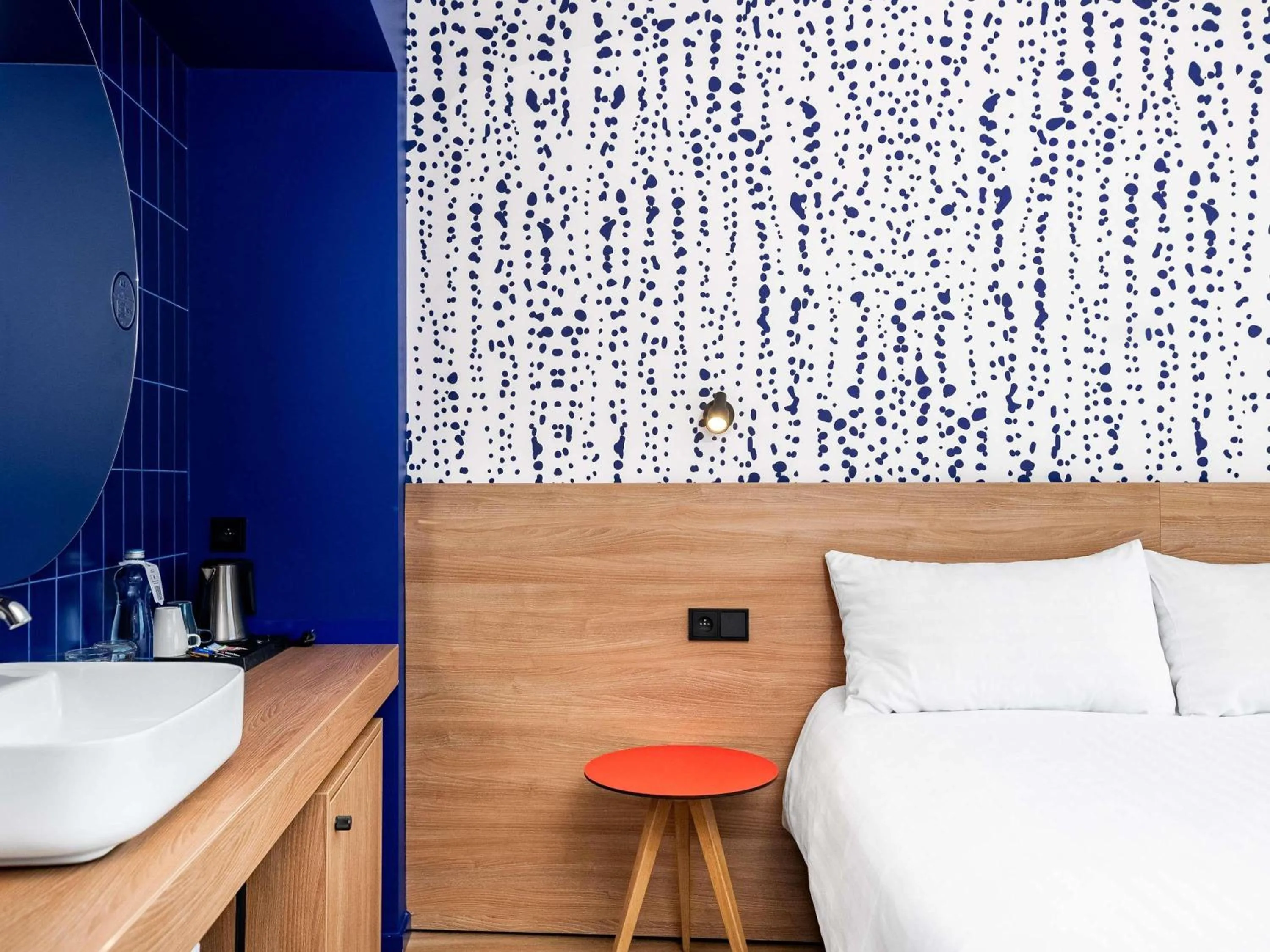 Bedroom, Bed in ibis Styles Relax Roznov pod Radhostem