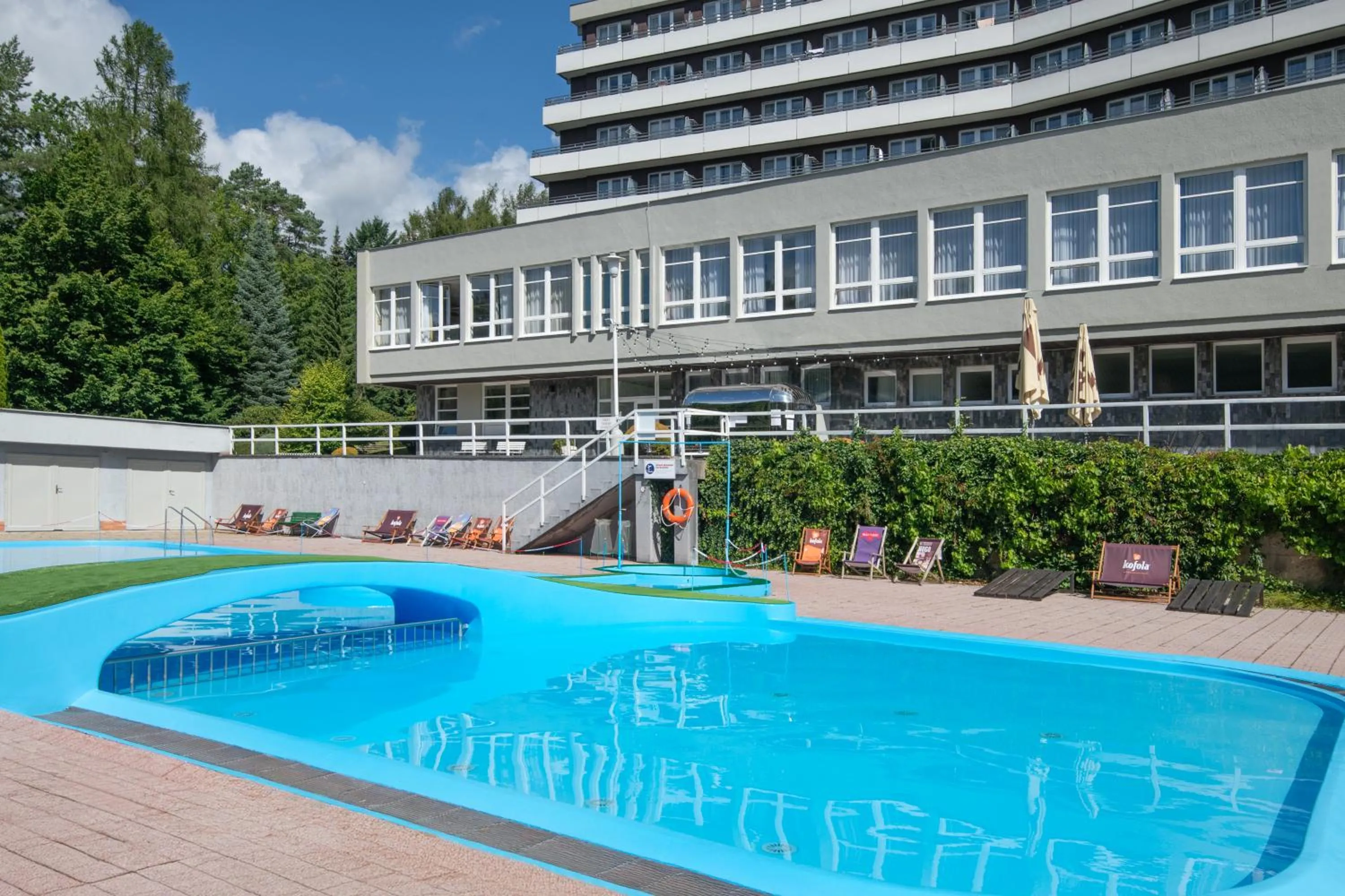 Swimming pool in ibis Styles Relax Roznov pod Radhostem