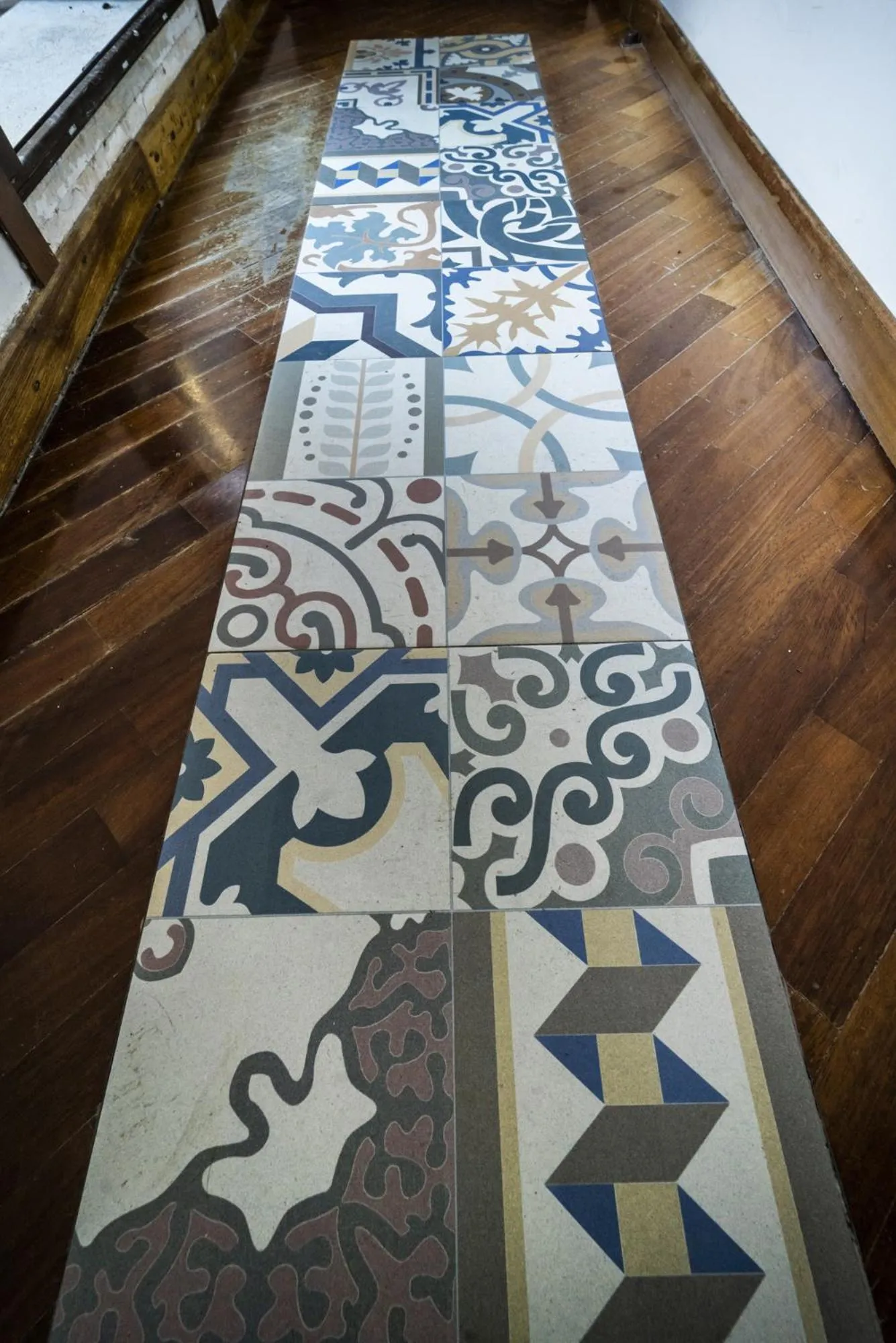 Decorative detail in Residence Garibaldi