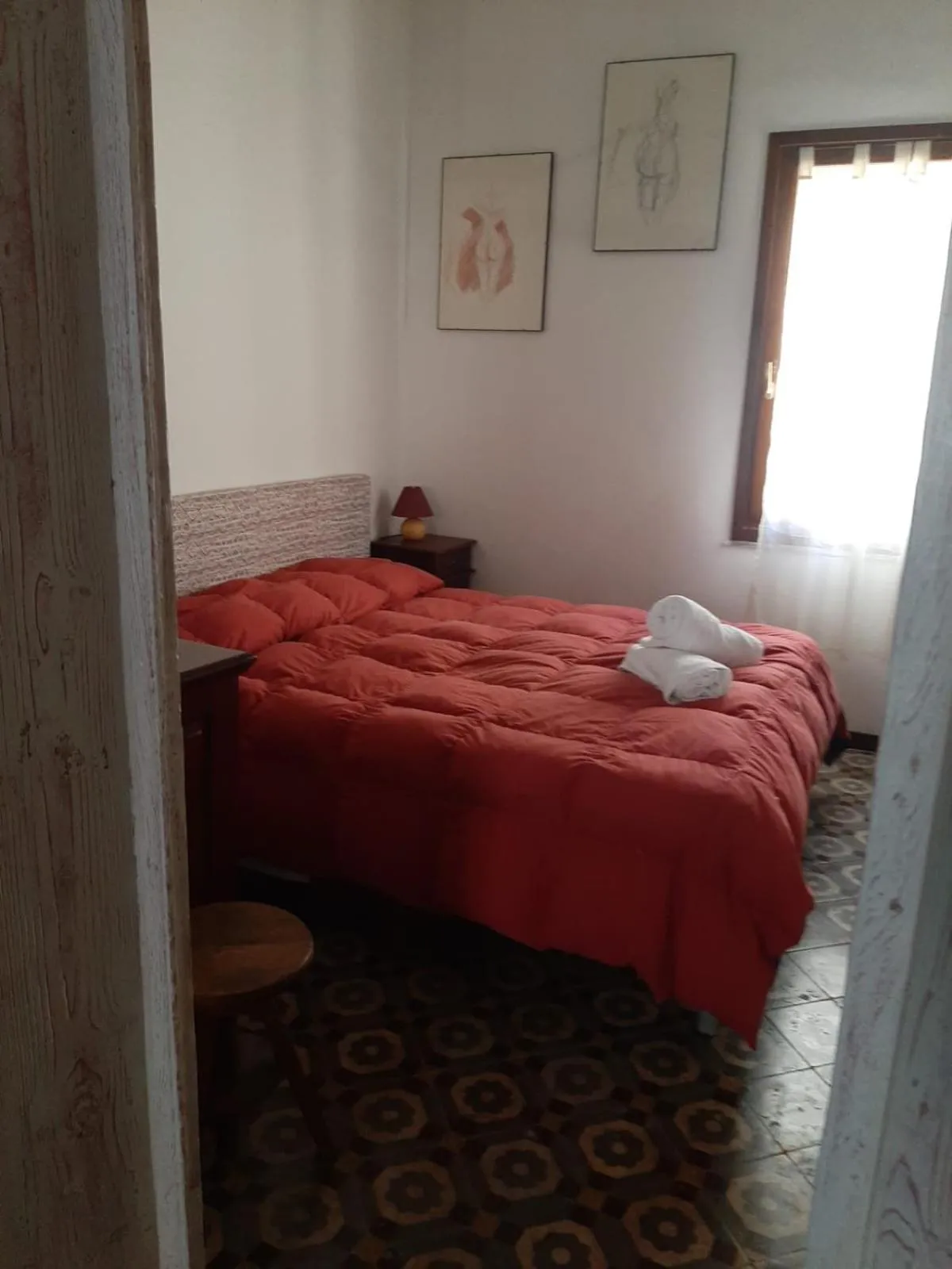 Bedroom, Bed in Residence Garibaldi