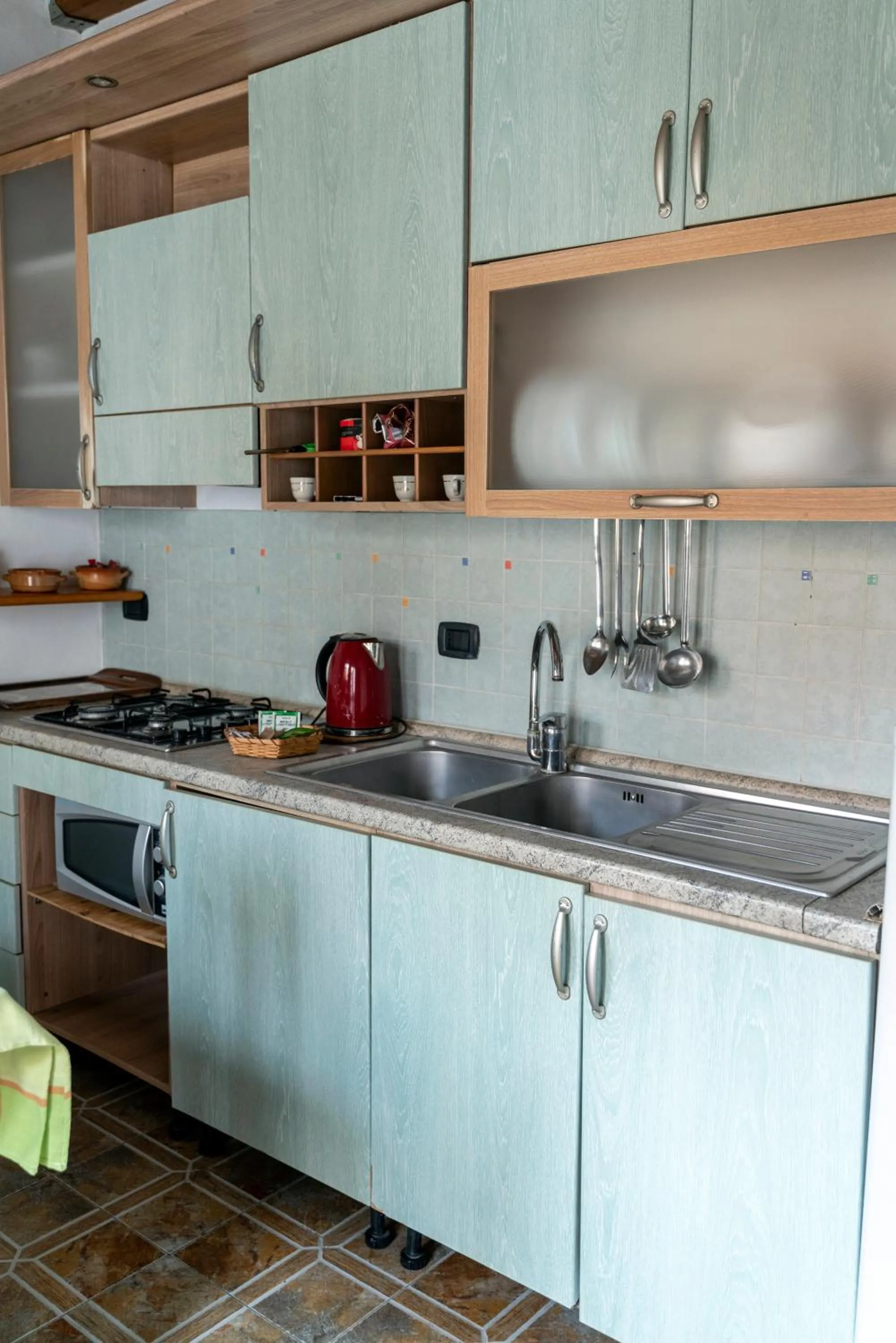 Kitchen or kitchenette in Residence Garibaldi