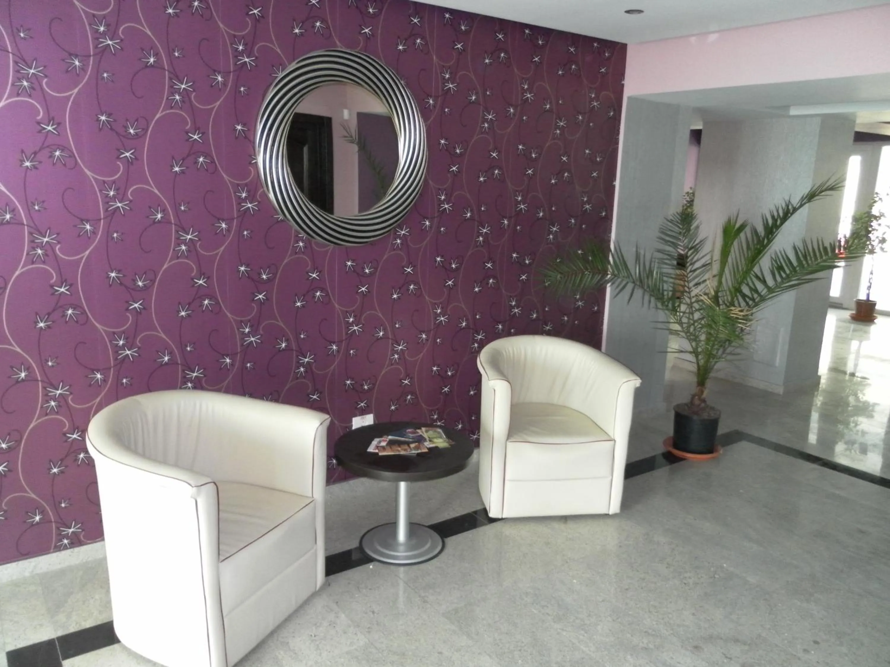 Decorative detail in Hotel Romantic