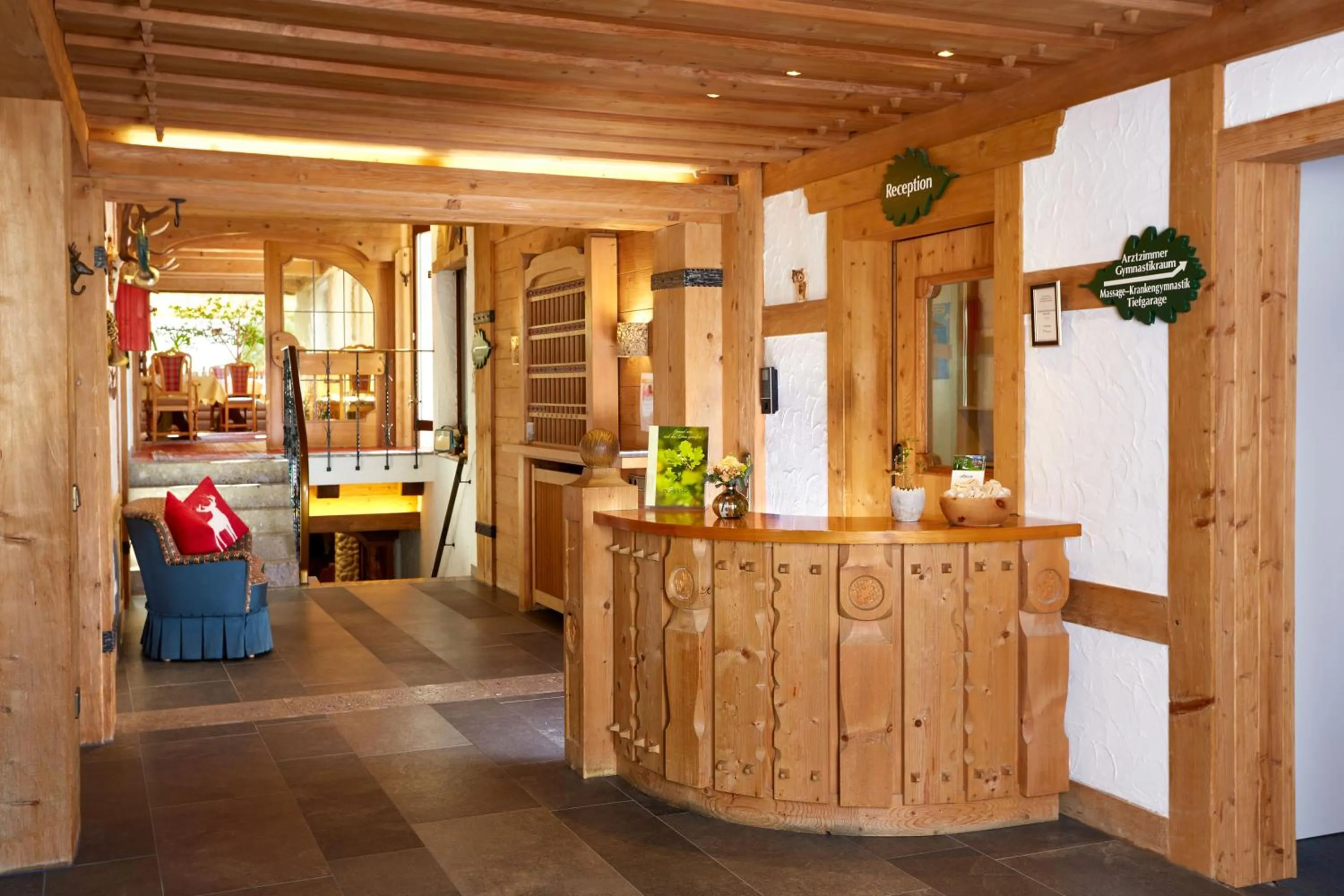 Lobby or reception in Kurhotel Eichinger