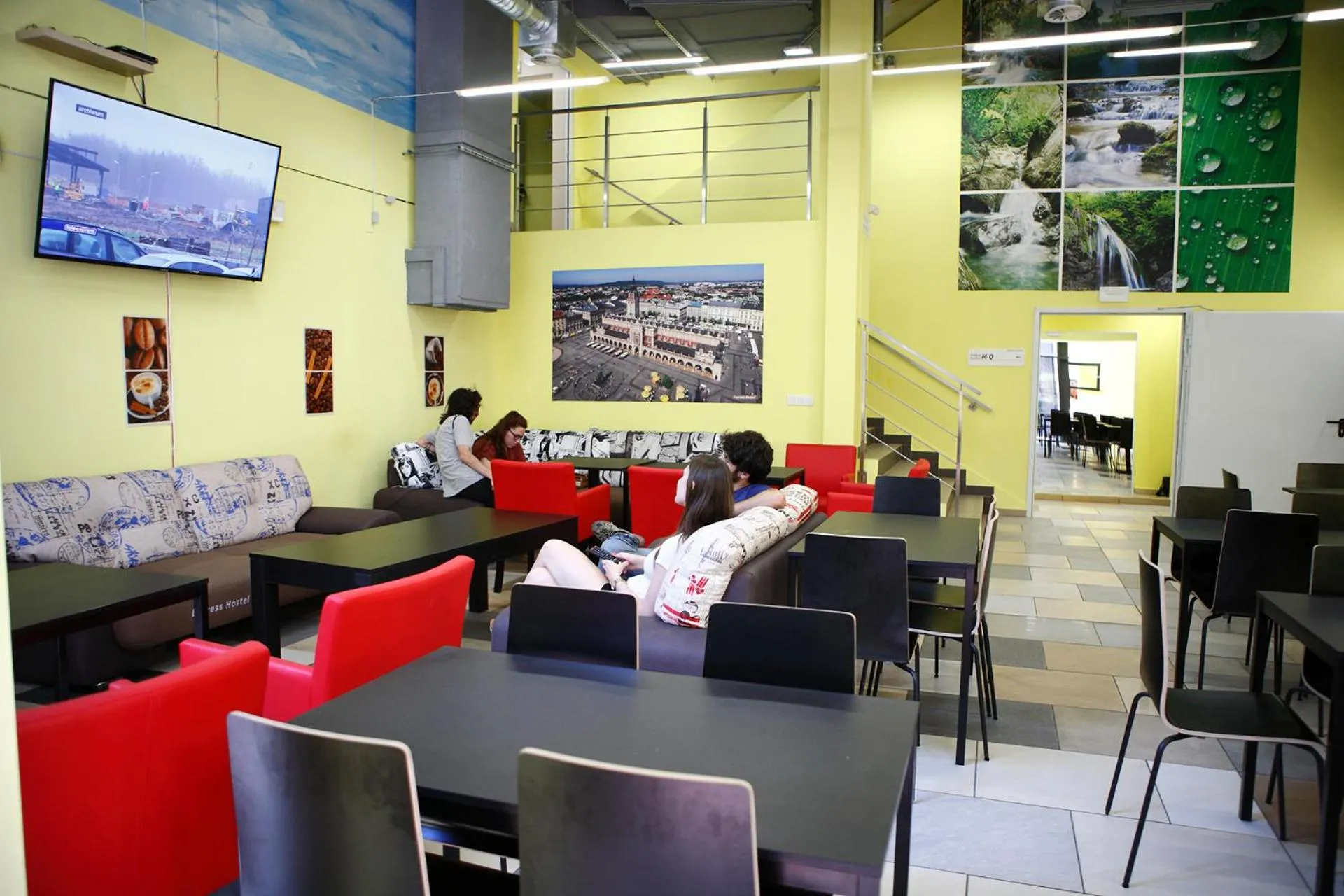 Kitchen or kitchenette in City Express Hostel