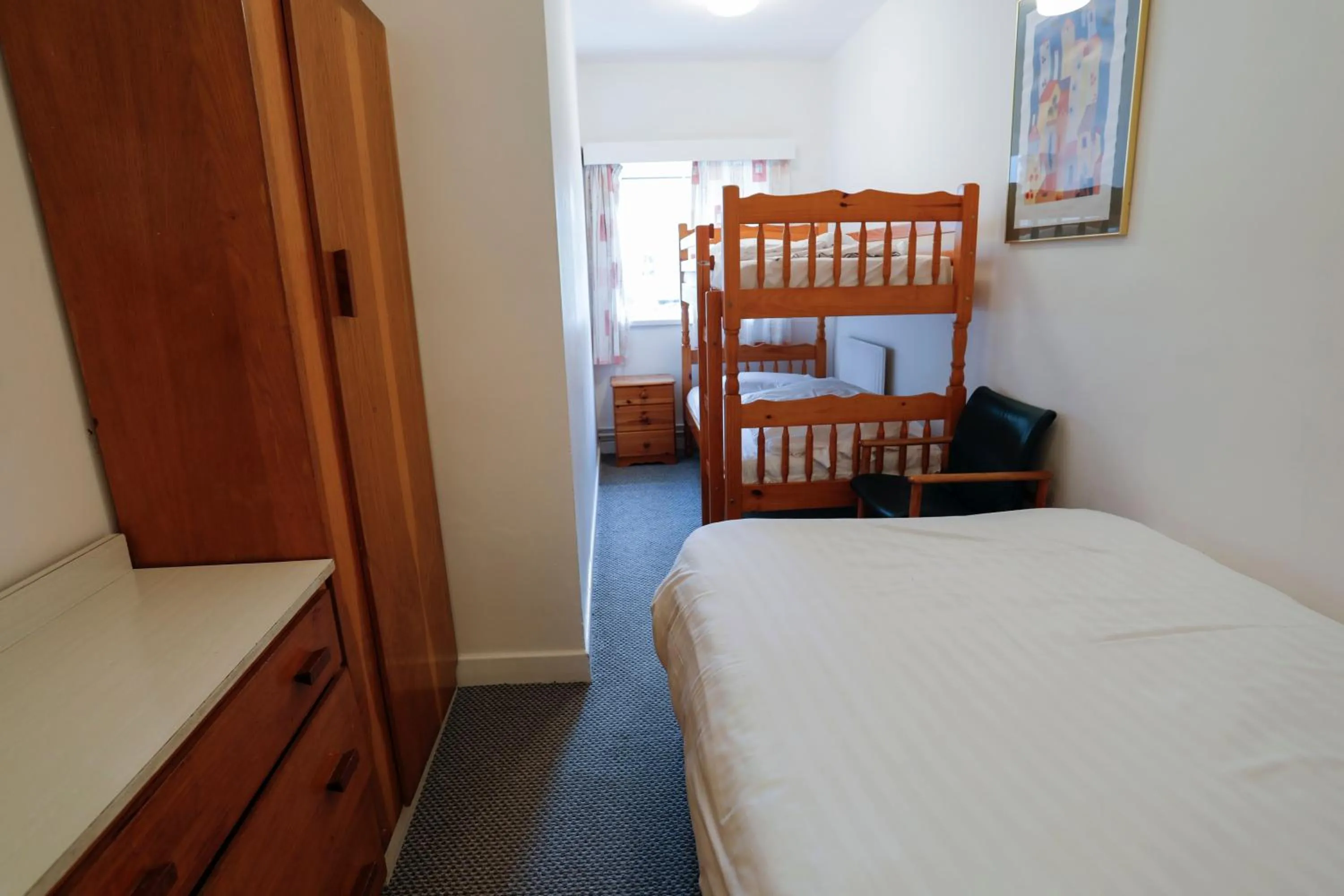 Bed in Atlantic Apartotel