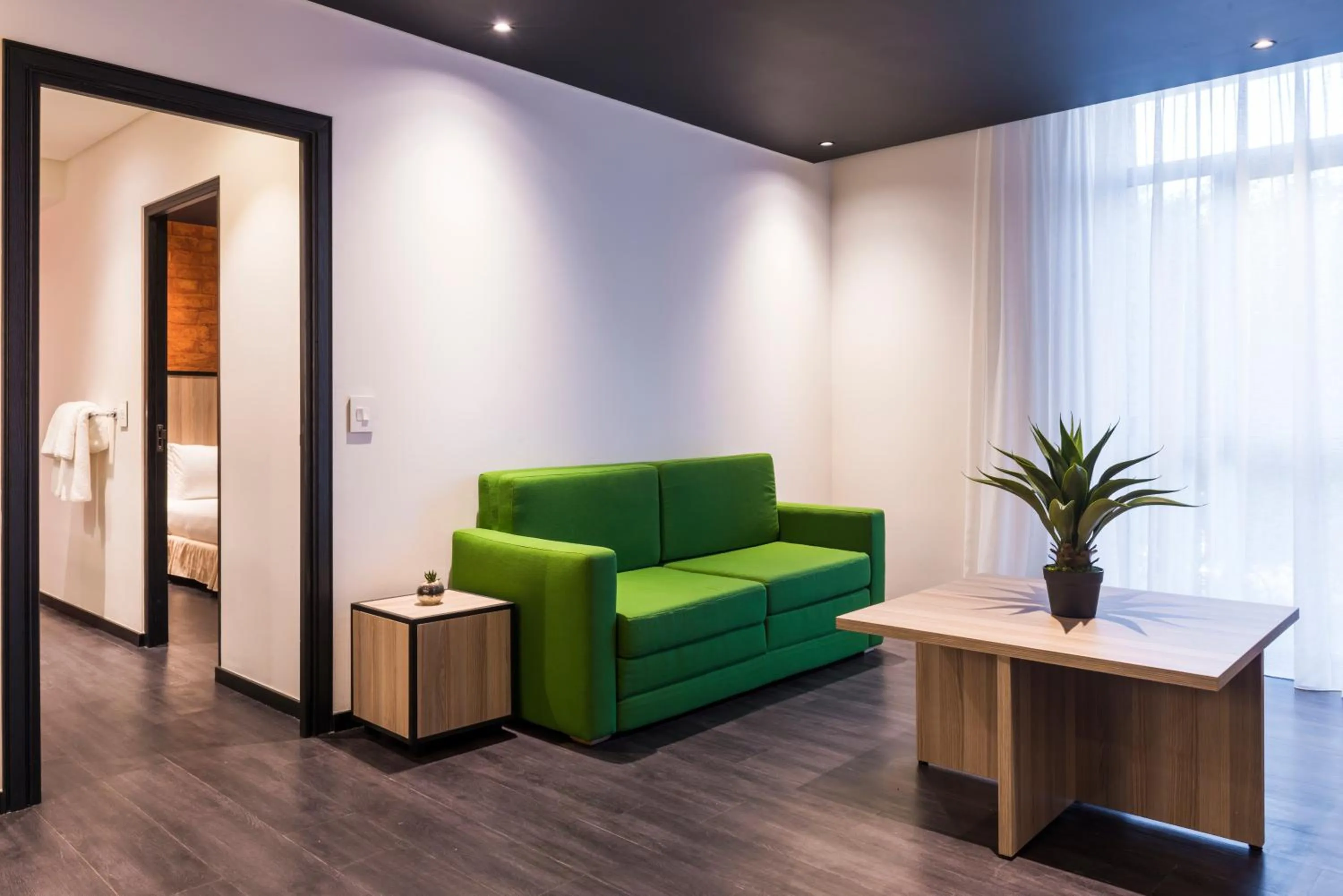 Bed in ONOMO Hotel Durban