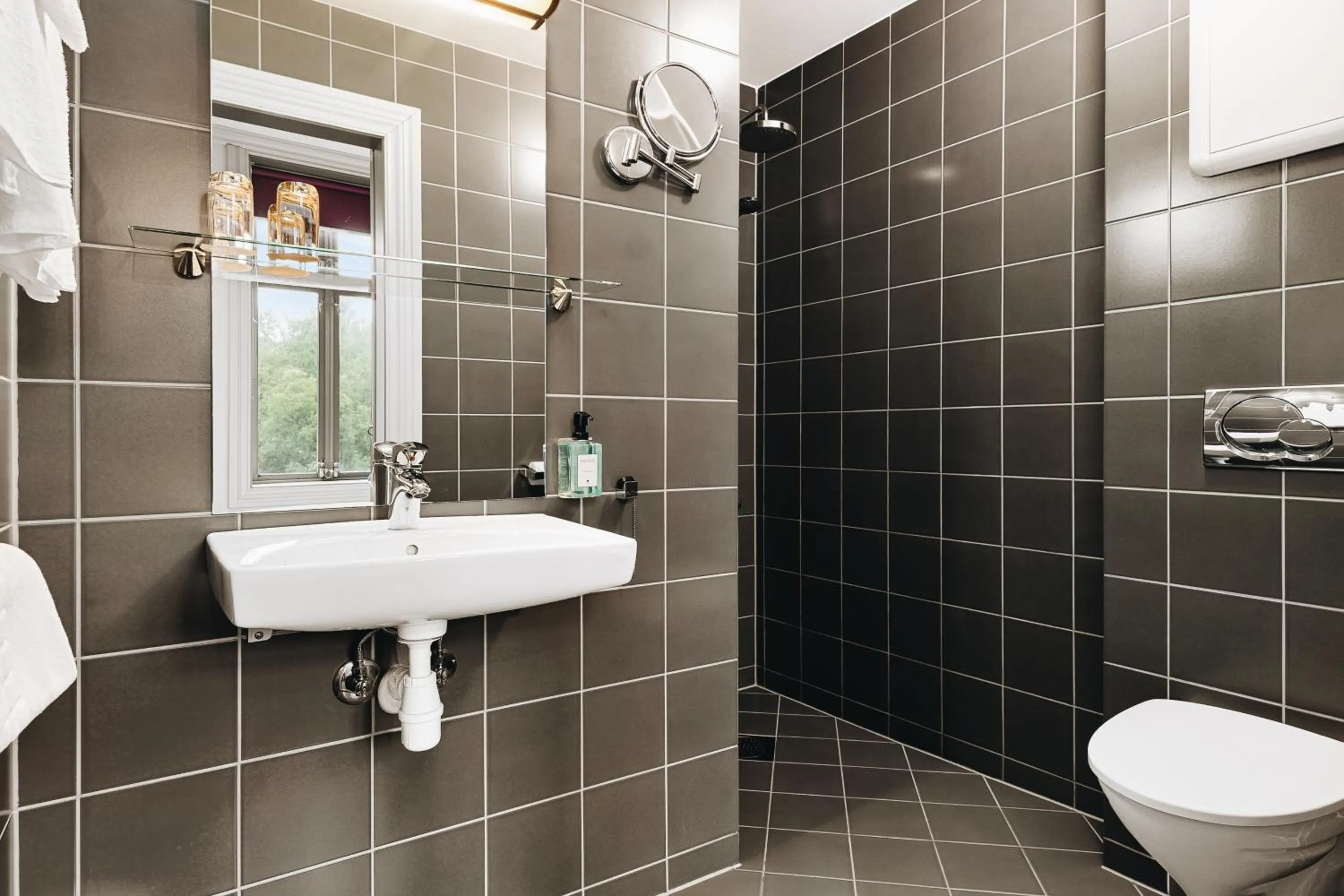 Shower in Klosterhagen Hotel