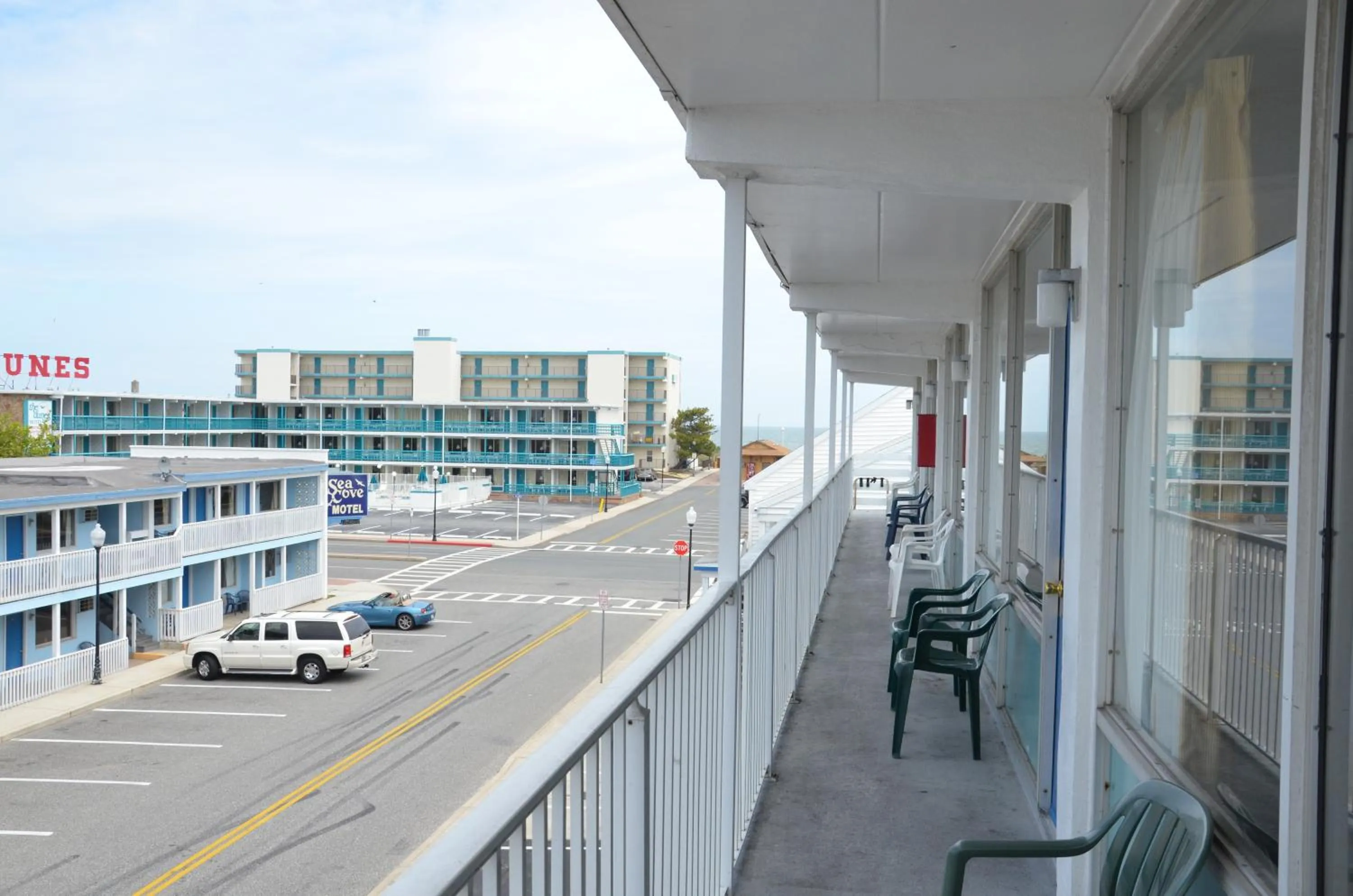 Balcony/Terrace in Sea Cove Motel Ocean City
