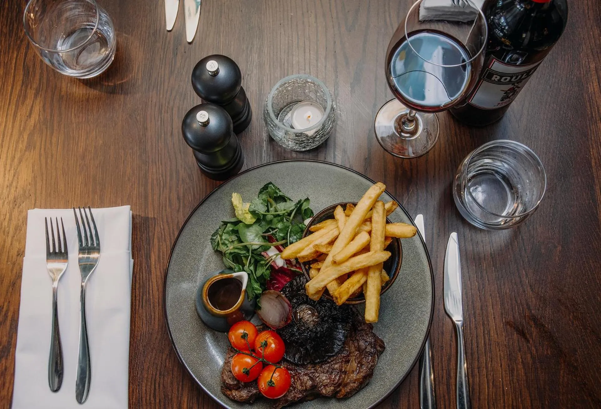 Food in The Winning Post