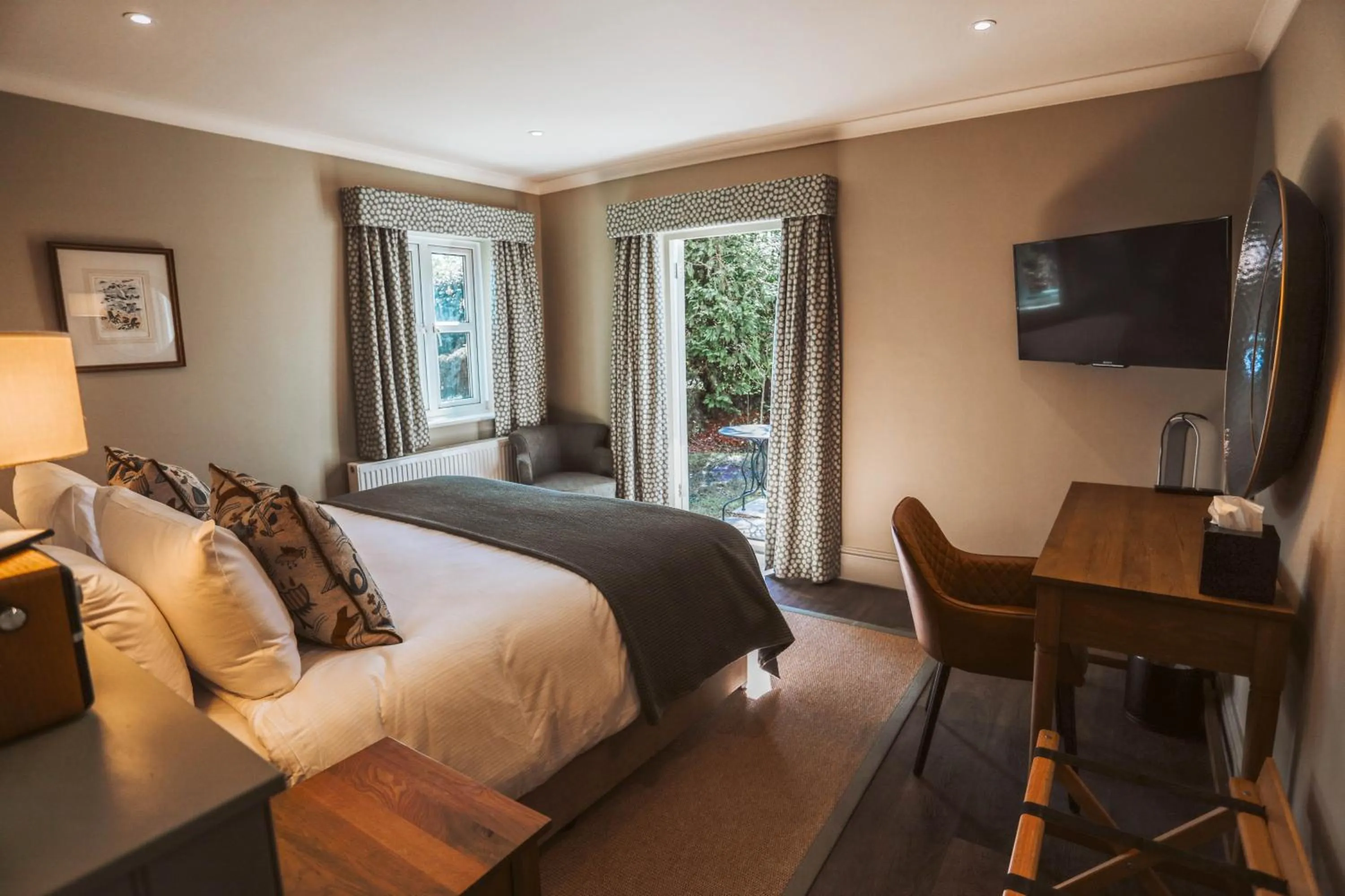 Patio, Bed in The Winning Post