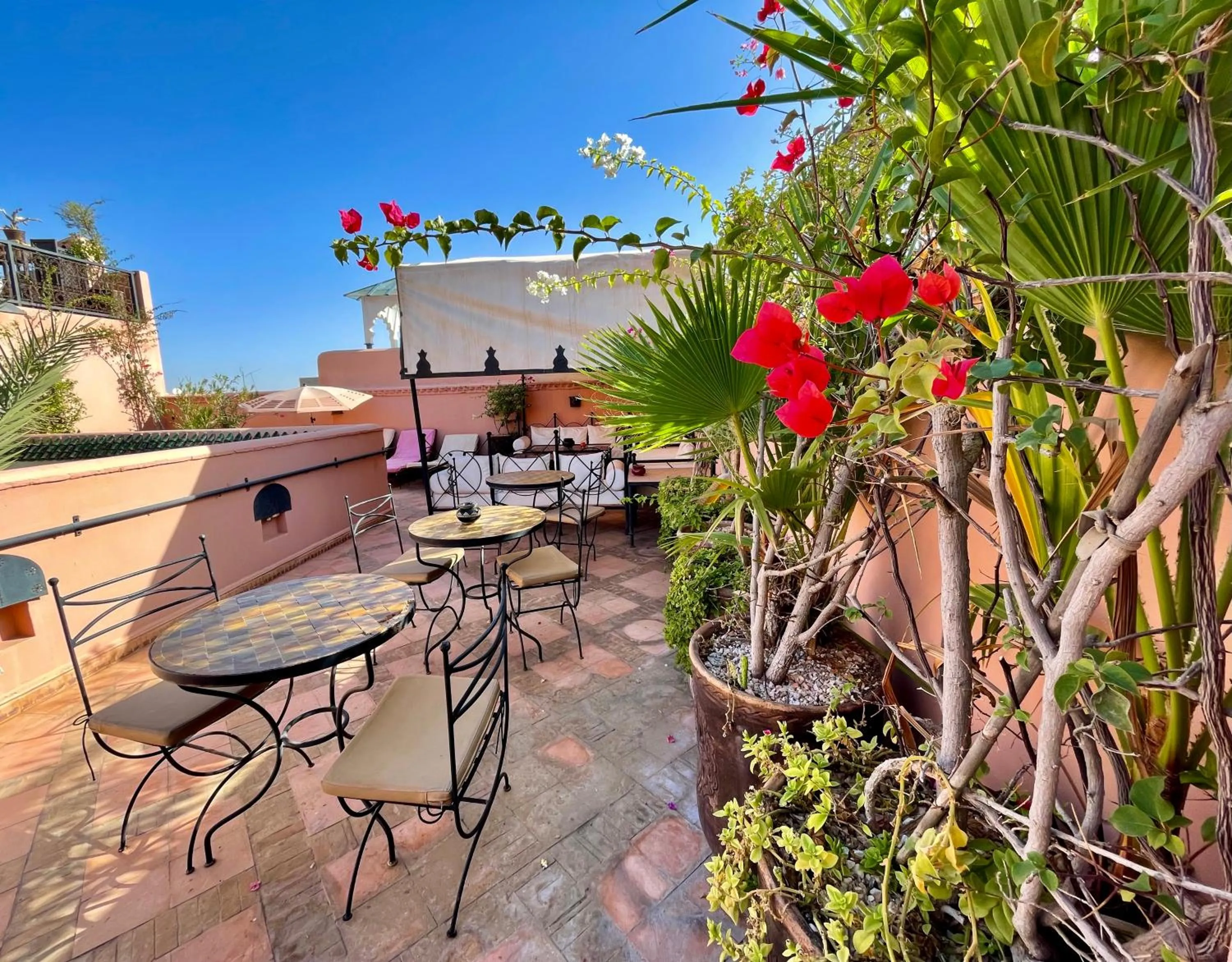 Balcony/Terrace in Riad Elias & Spa