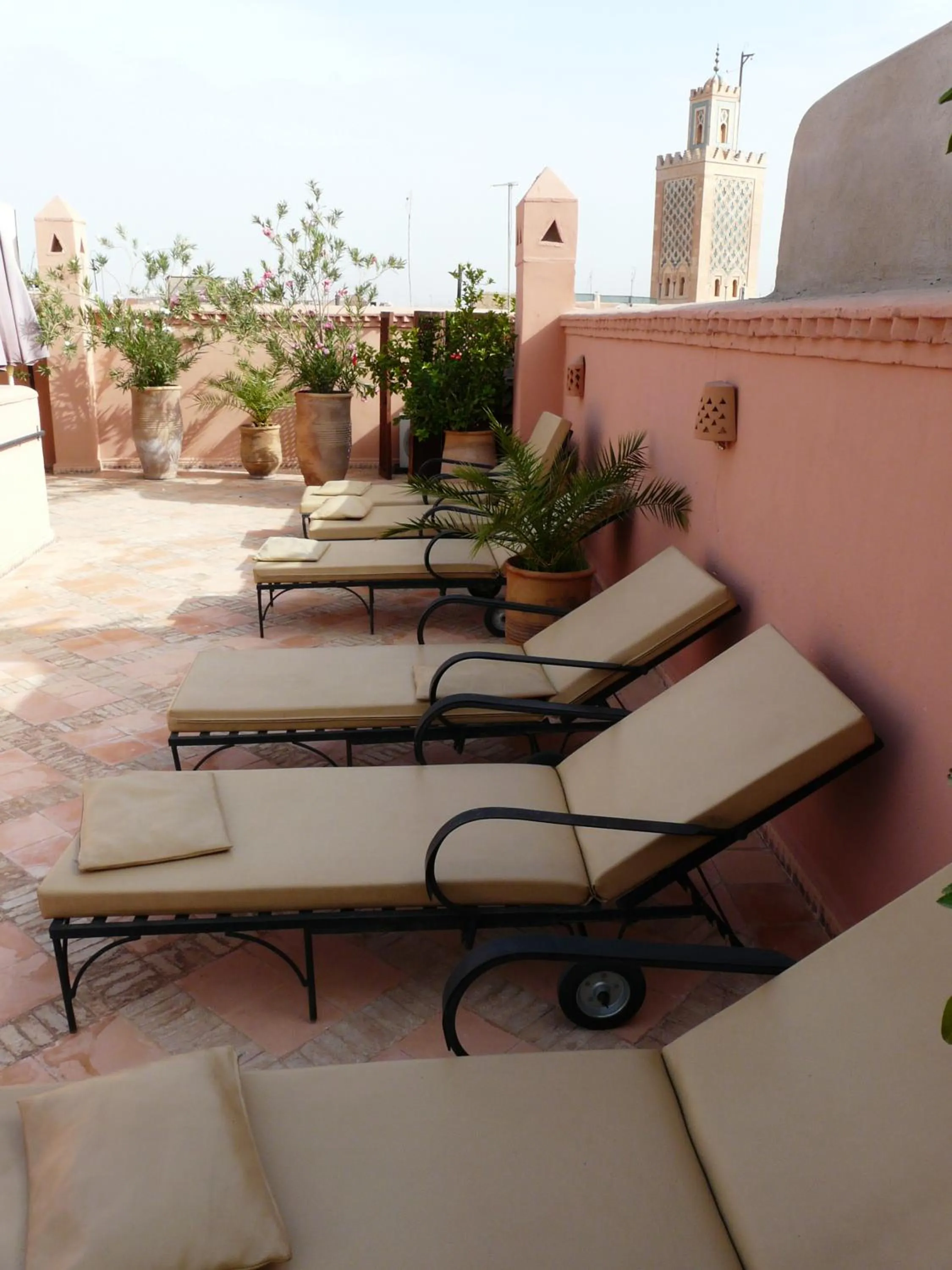 Solarium in Riad Elias & Spa