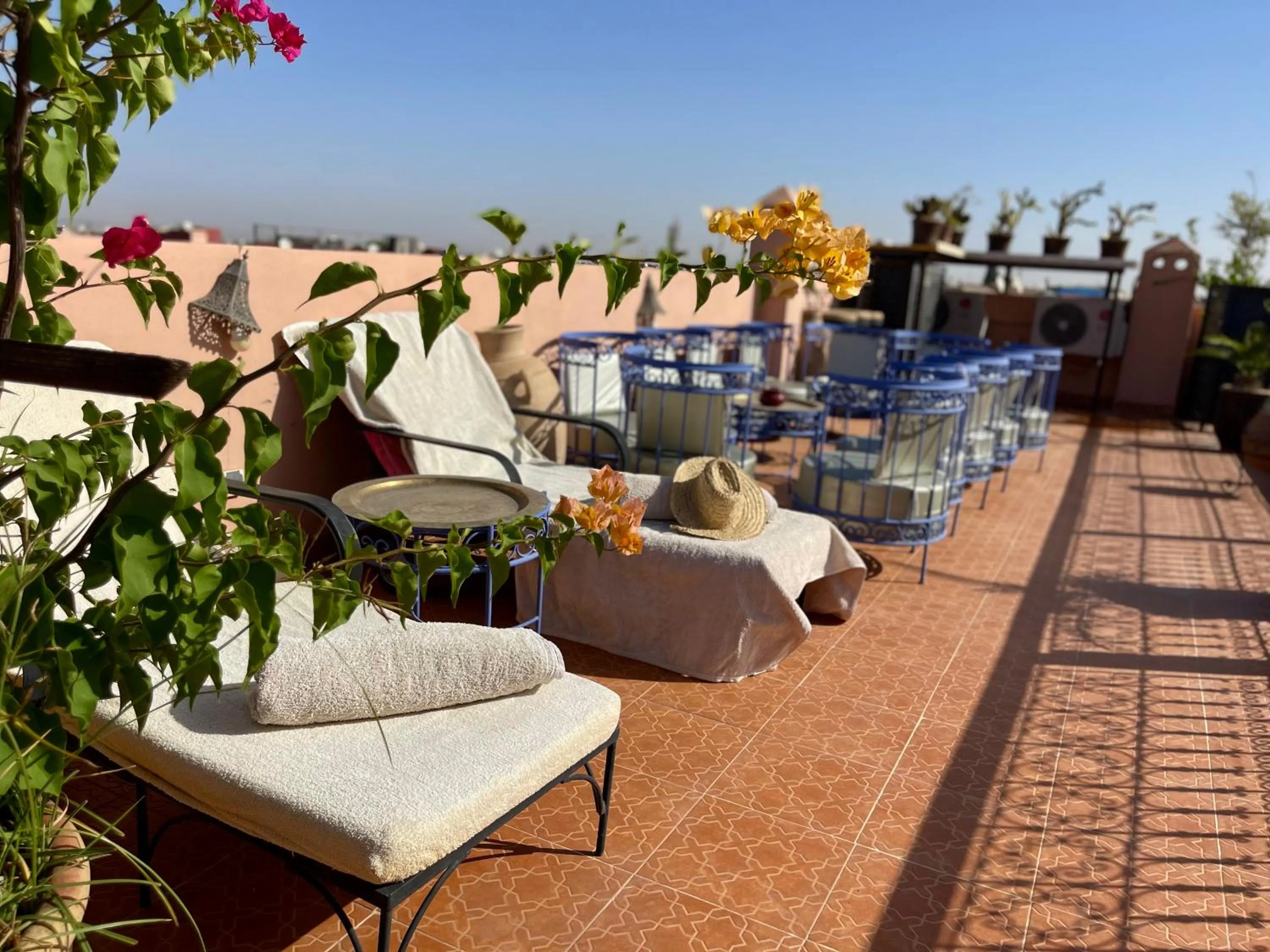 Balcony/Terrace in Riad Elias & Spa