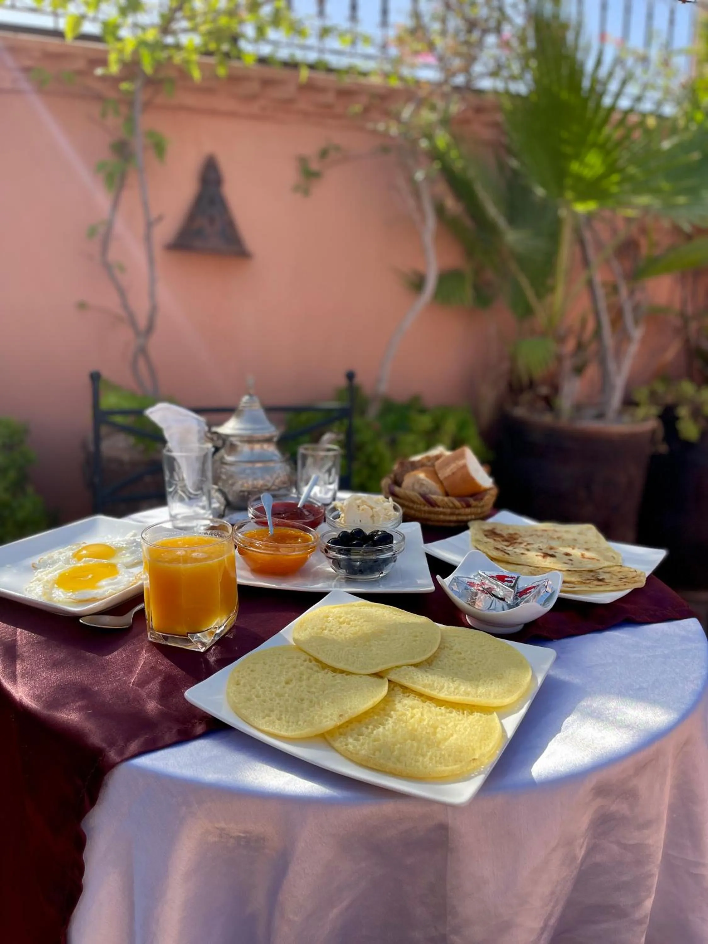 Breakfast in Riad Elias & Spa