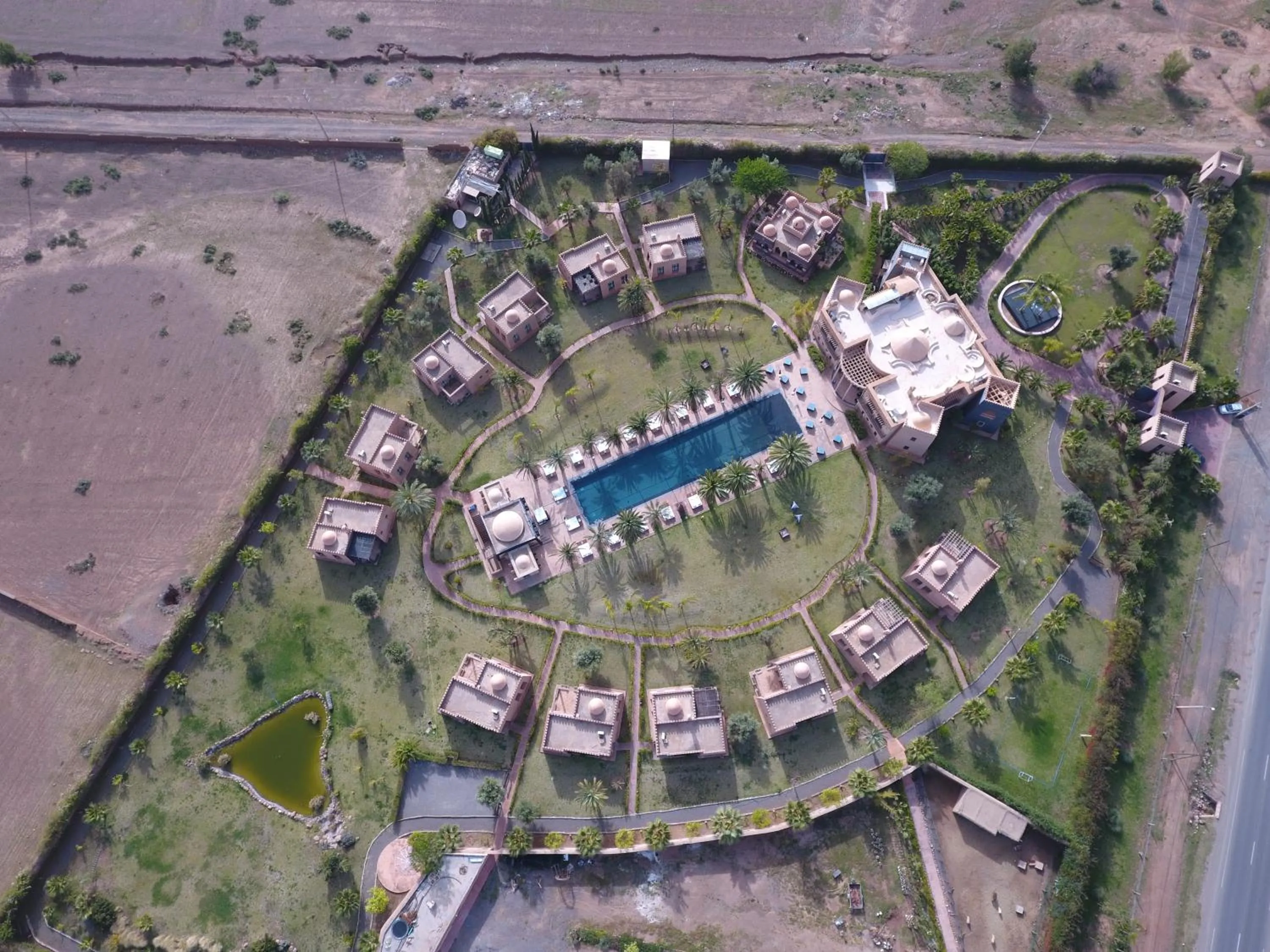 Garden view in O'Atlas