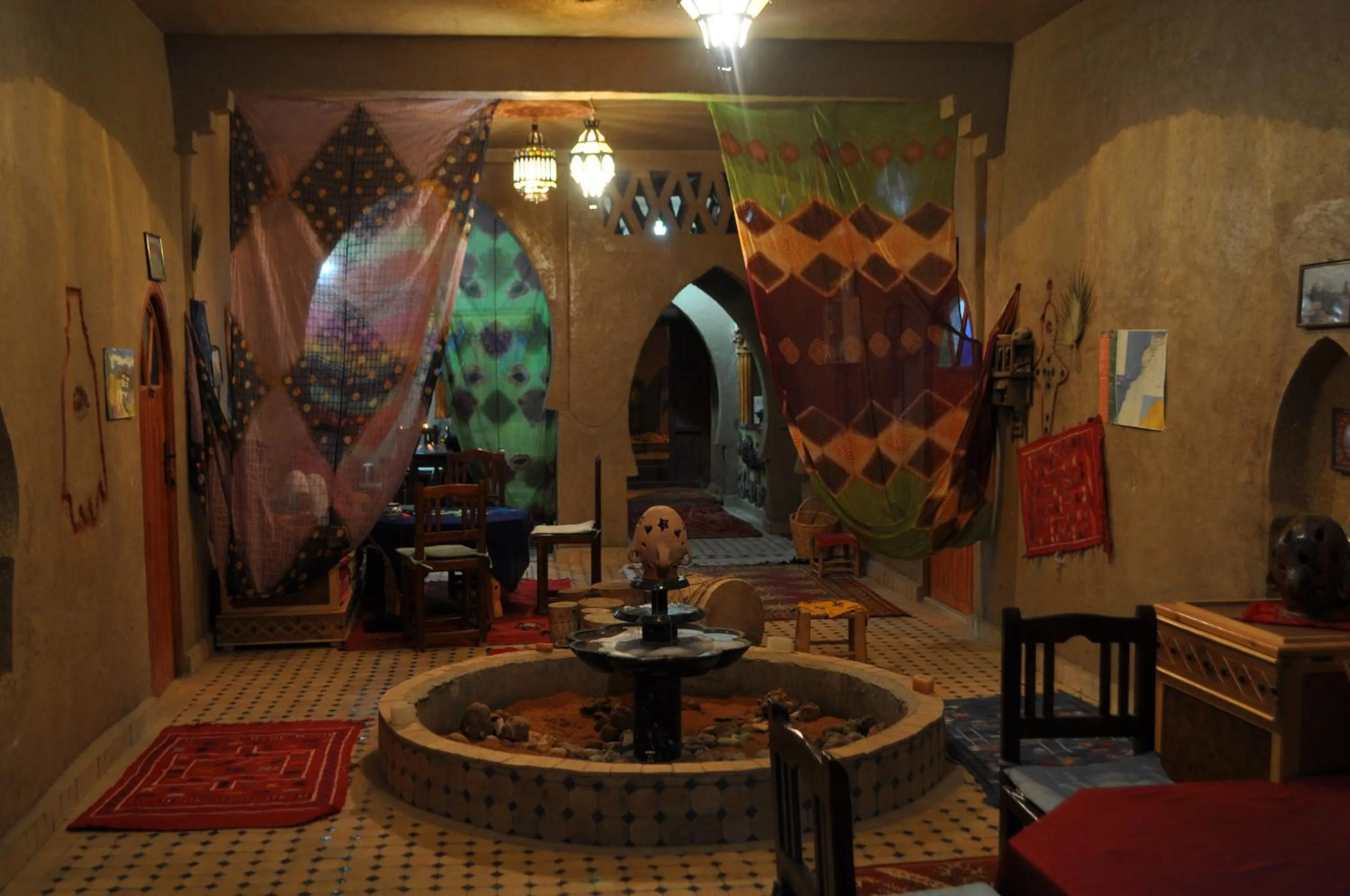 Living room in Riad Aicha & Camel Trekking