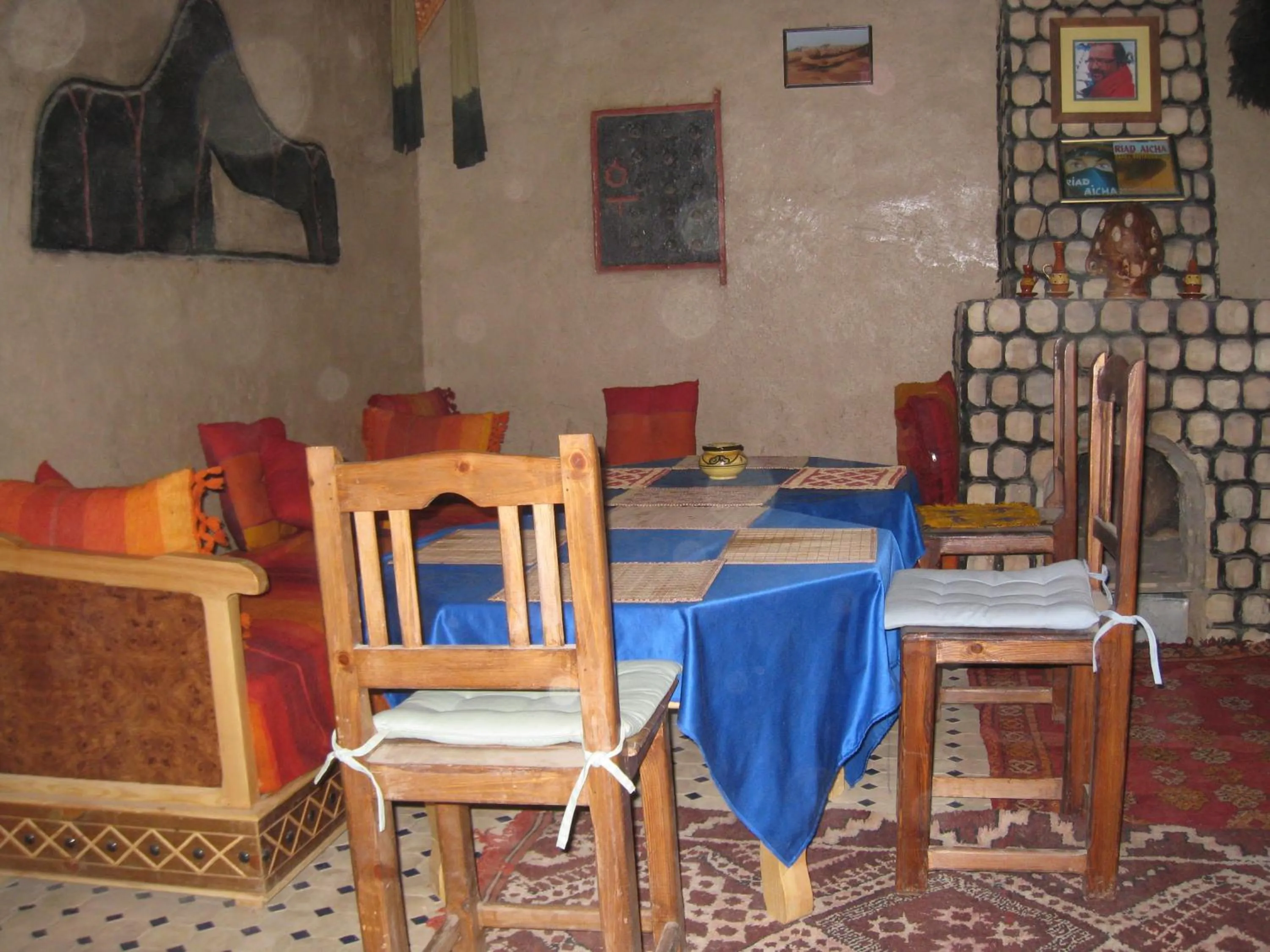 Lounge or bar in Riad Aicha & Camel Trekking