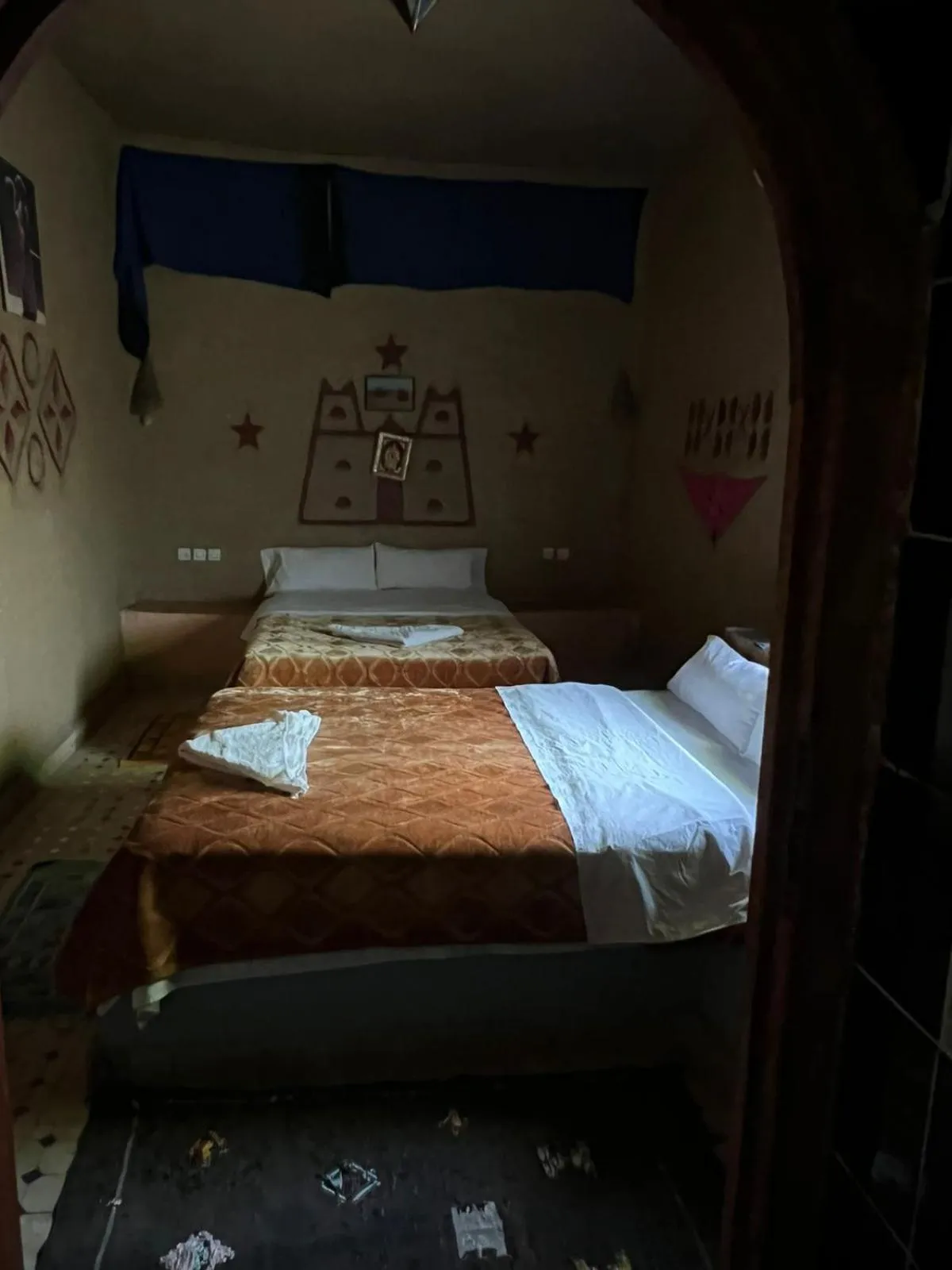 Bedroom, Bed in Riad Aicha & Camel Trekking