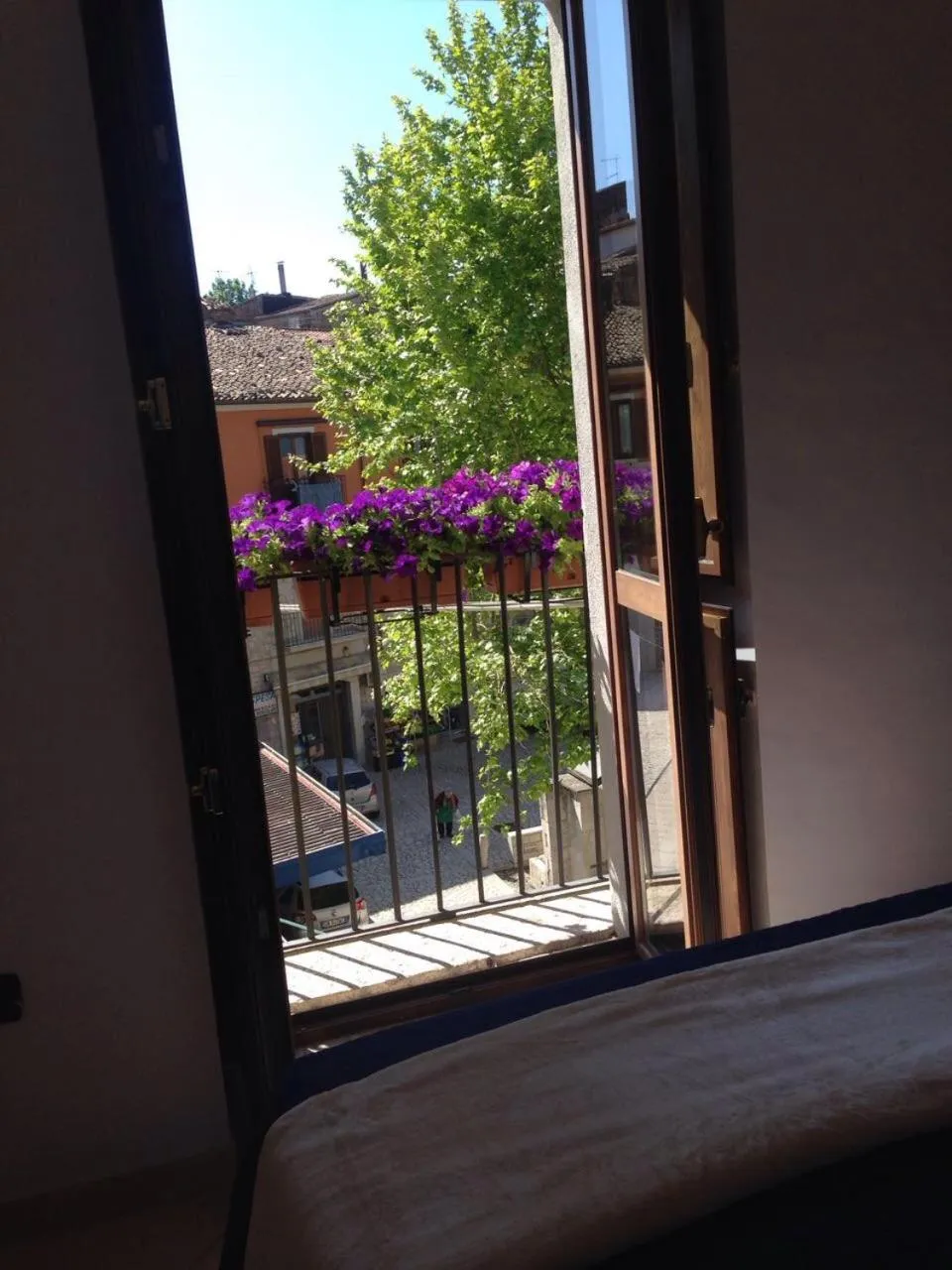 Balcony/Terrace in La Fontanella b&b