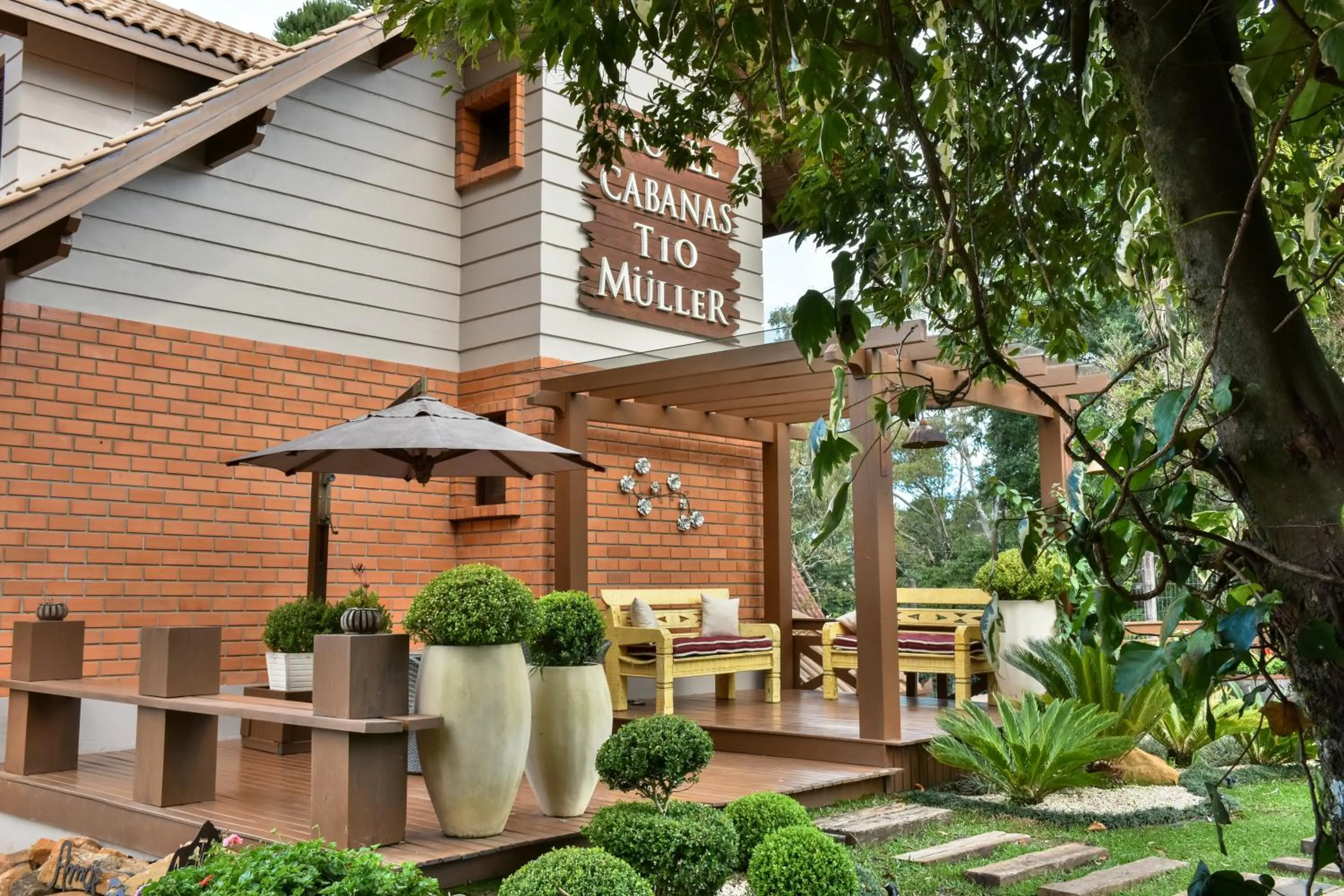 Garden in Hotel Cabanas Tio Müller