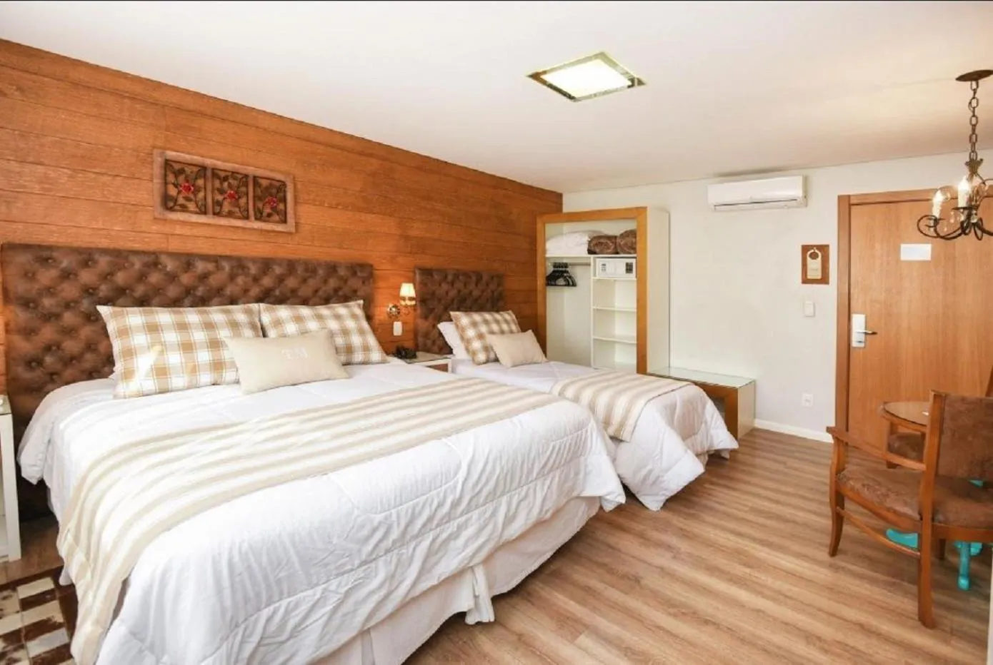 Bed in Hotel Cabanas Tio Müller