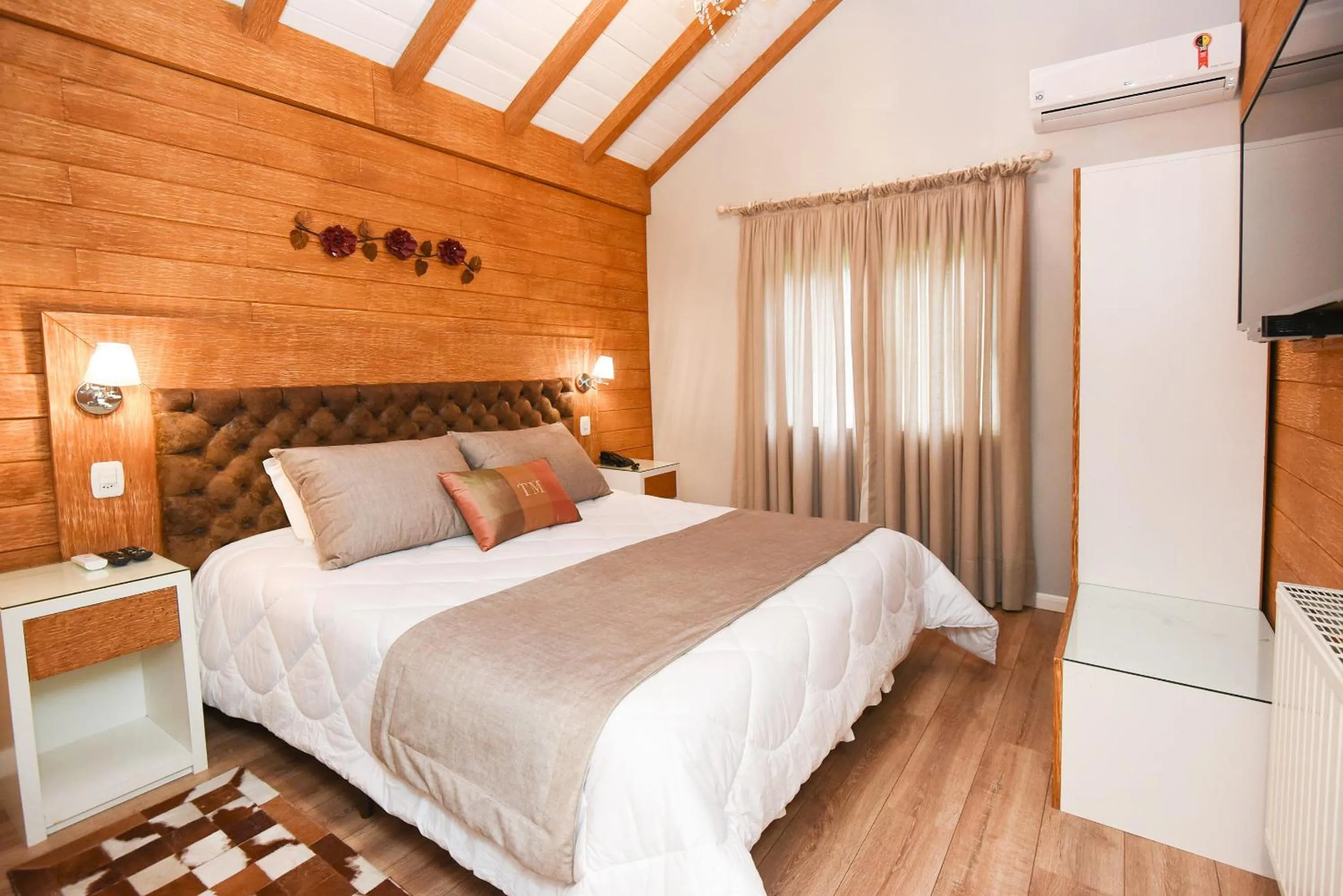 Bed in Hotel Cabanas Tio Müller