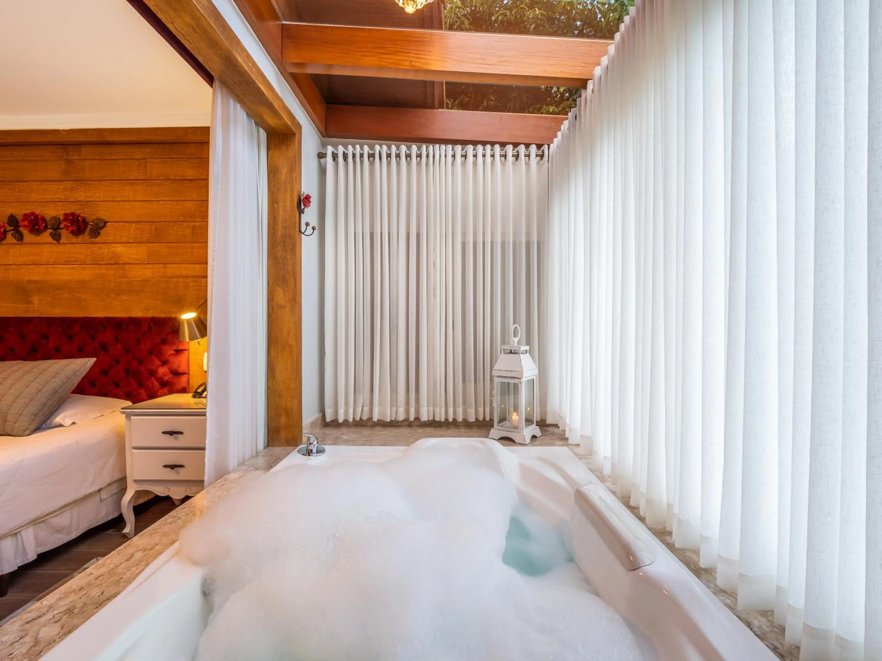 Bed in Hotel Cabanas Tio Müller