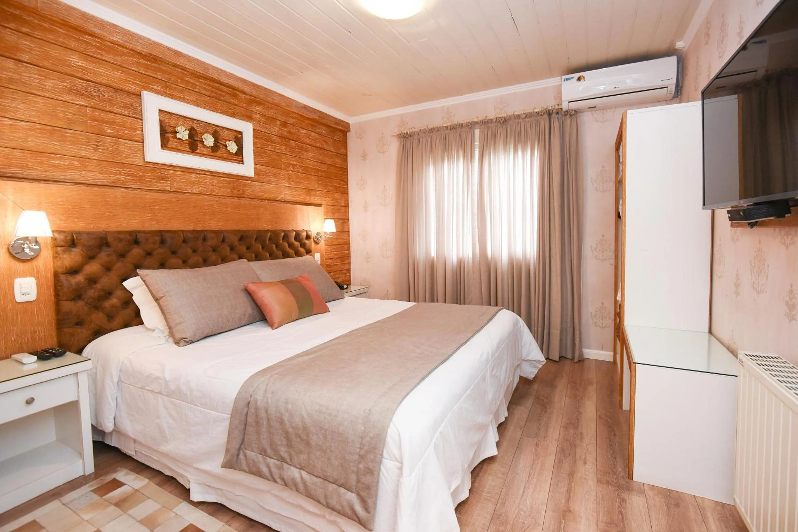 Bed in Hotel Cabanas Tio Müller