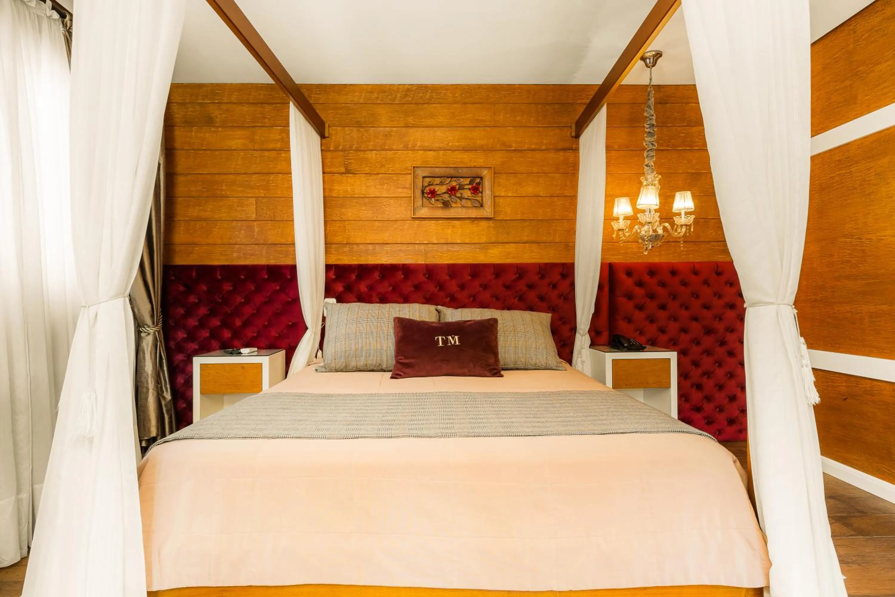 Bed in Hotel Cabanas Tio Müller