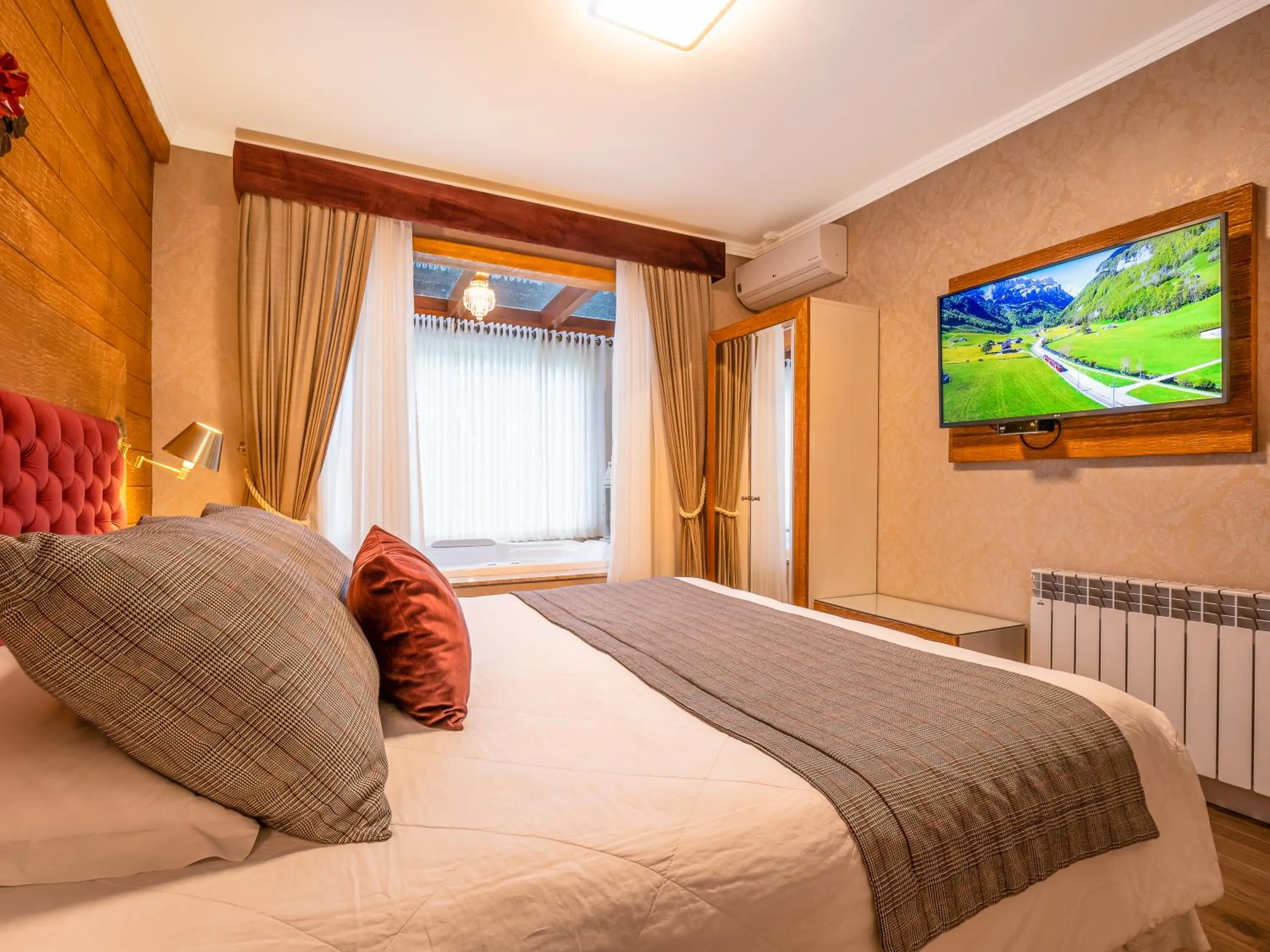 Bed in Hotel Cabanas Tio Müller