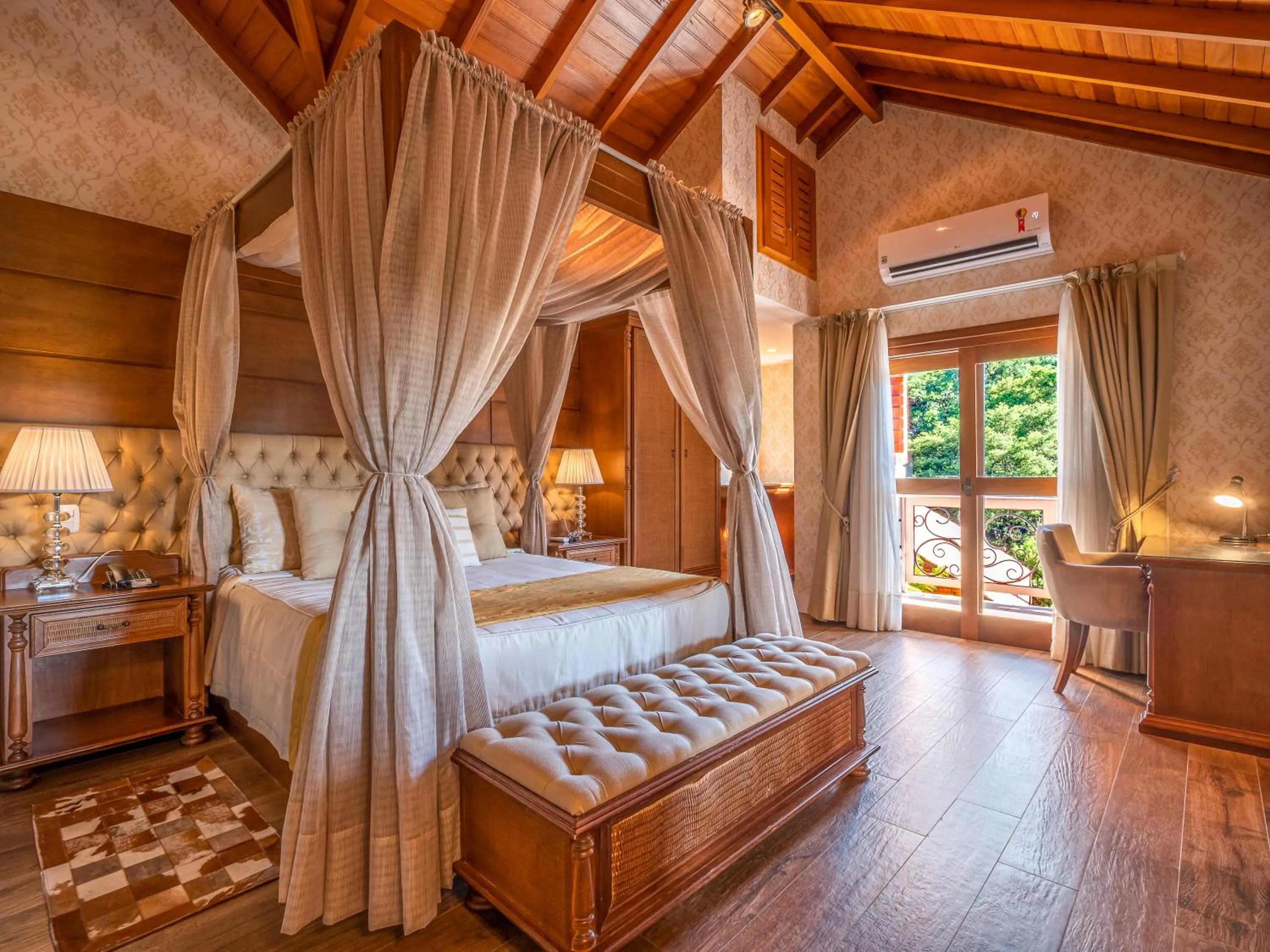 Bed in Hotel Cabanas Tio Müller