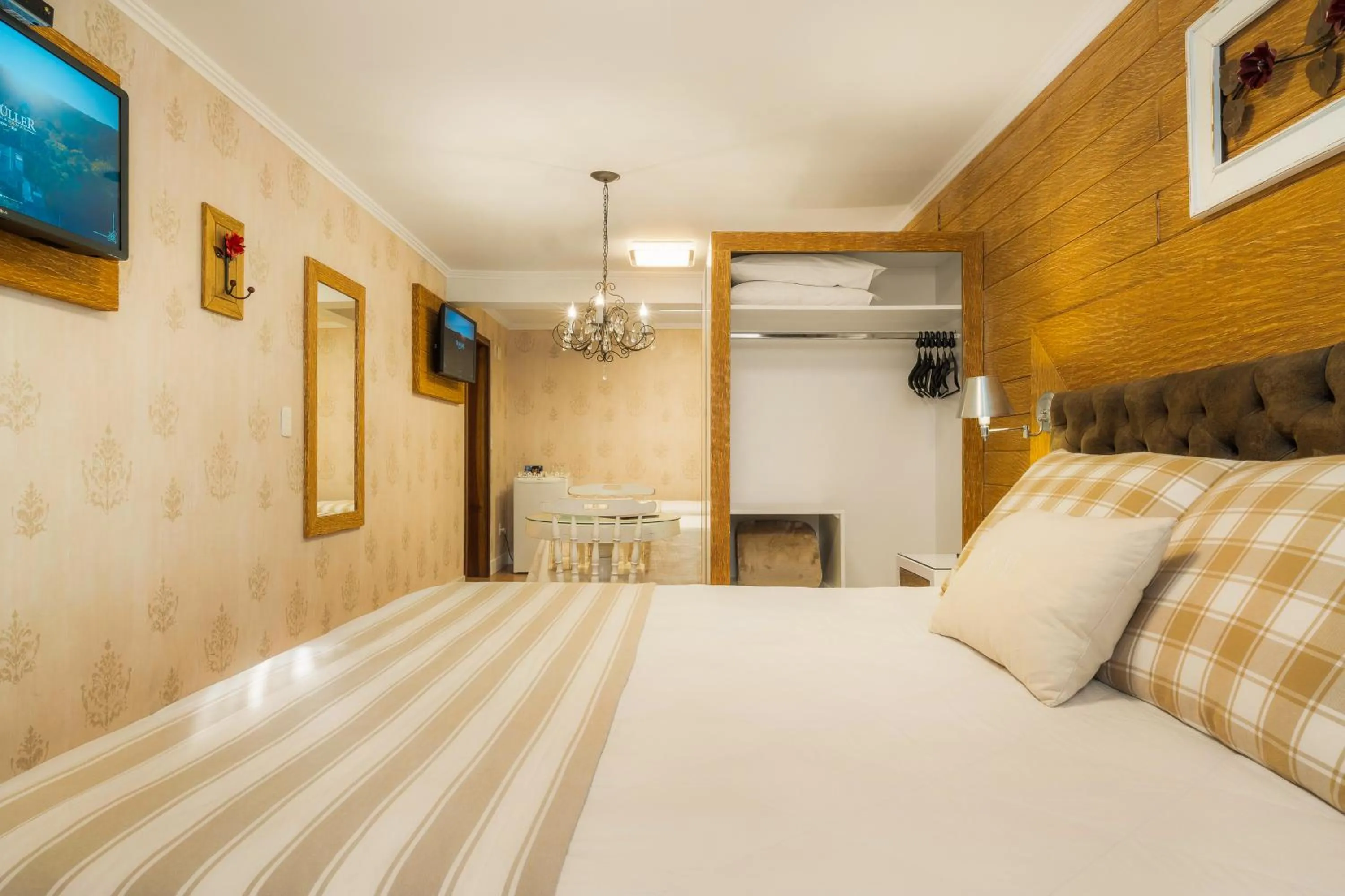 Bed in Hotel Cabanas Tio Müller