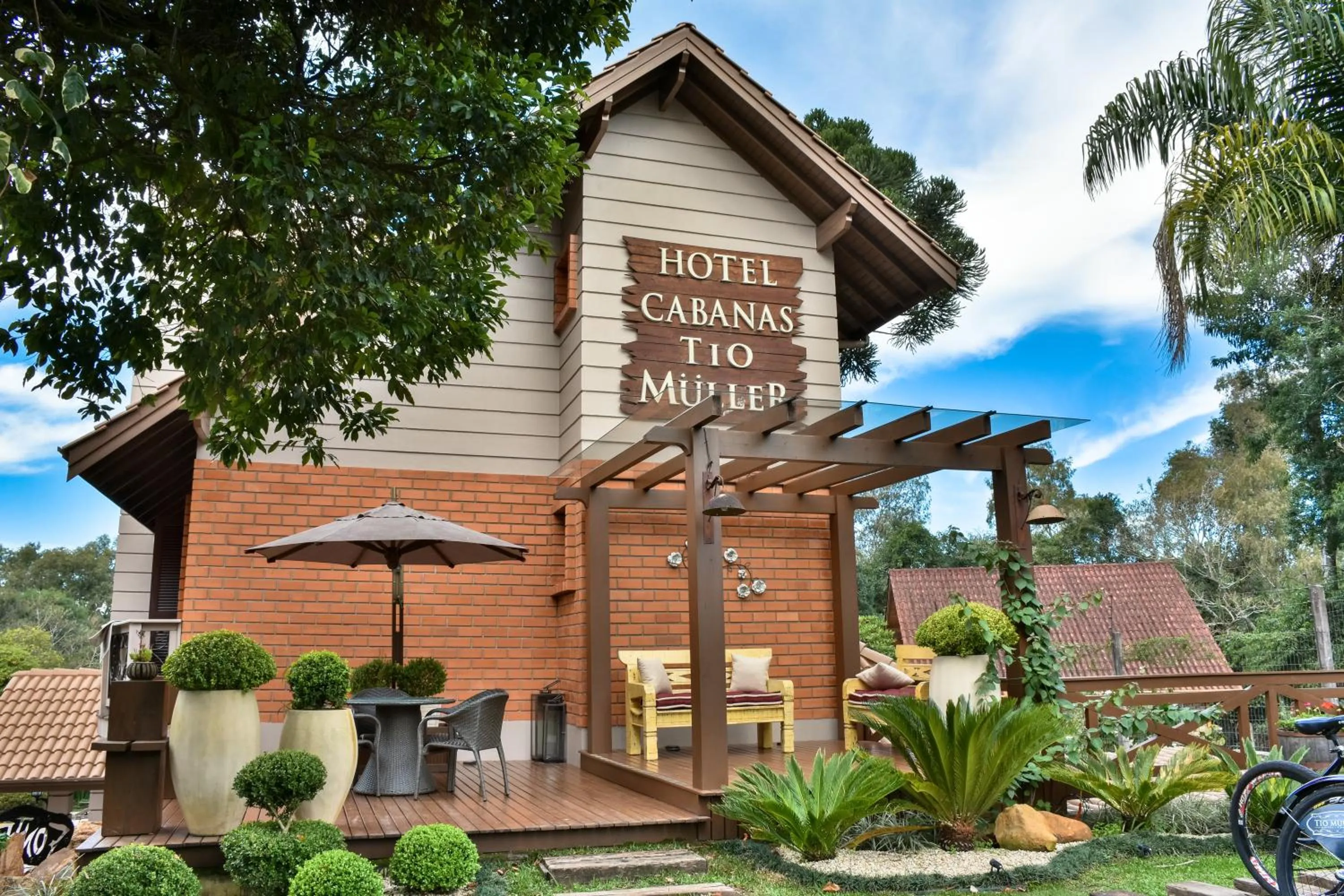 Garden in Hotel Cabanas Tio Müller