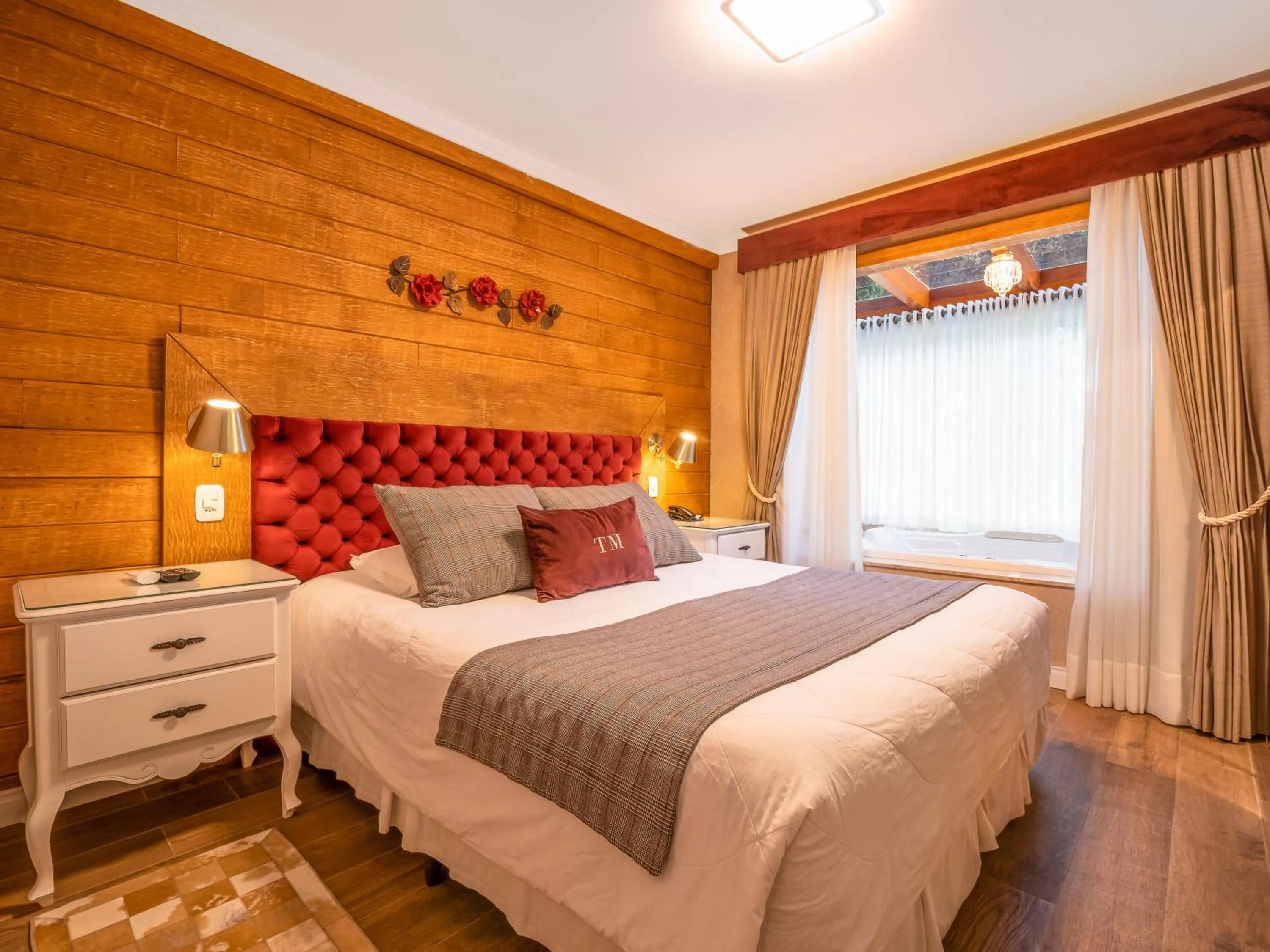 Bed in Hotel Cabanas Tio Müller