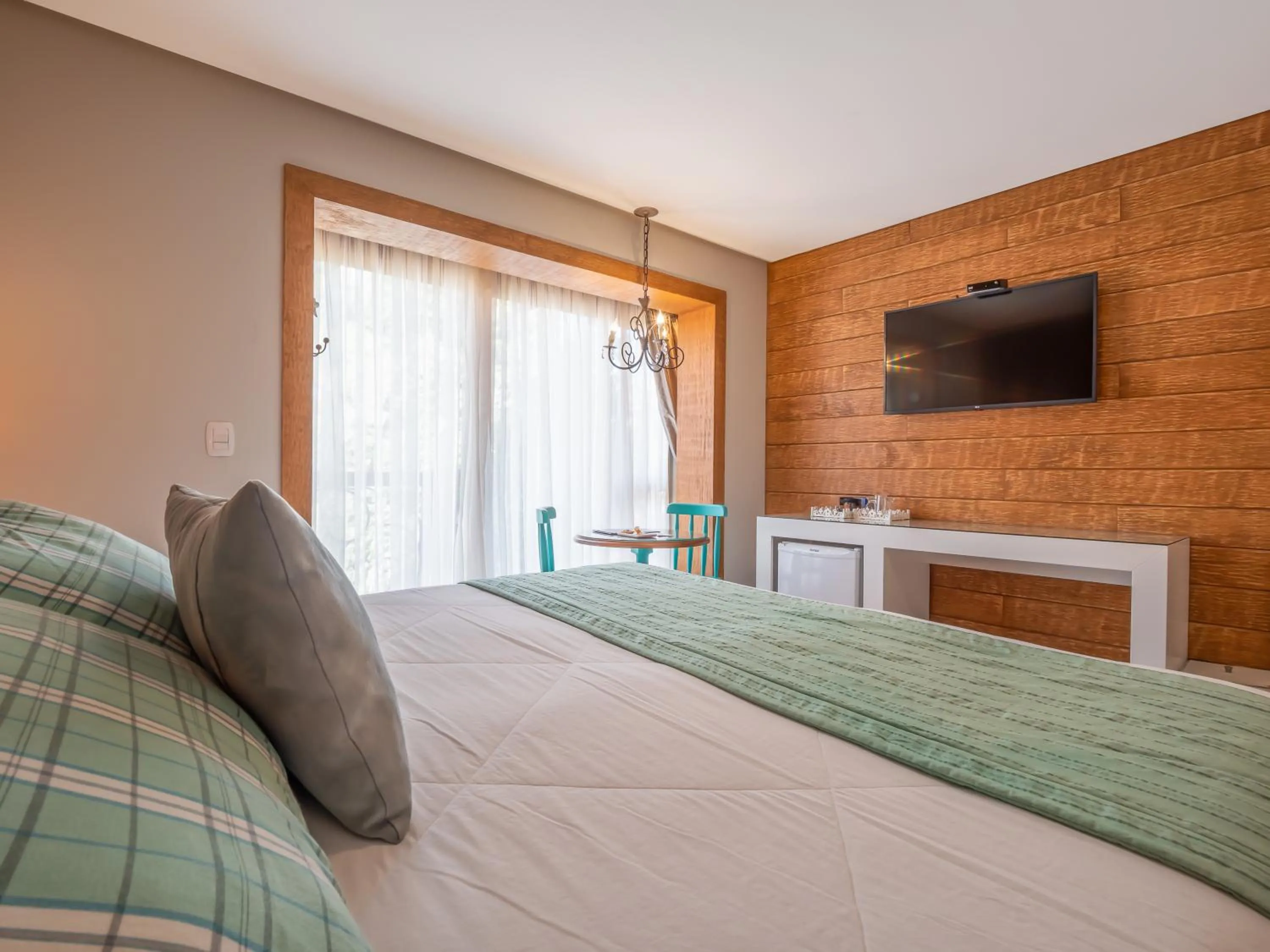 Bed in Hotel Cabanas Tio Müller