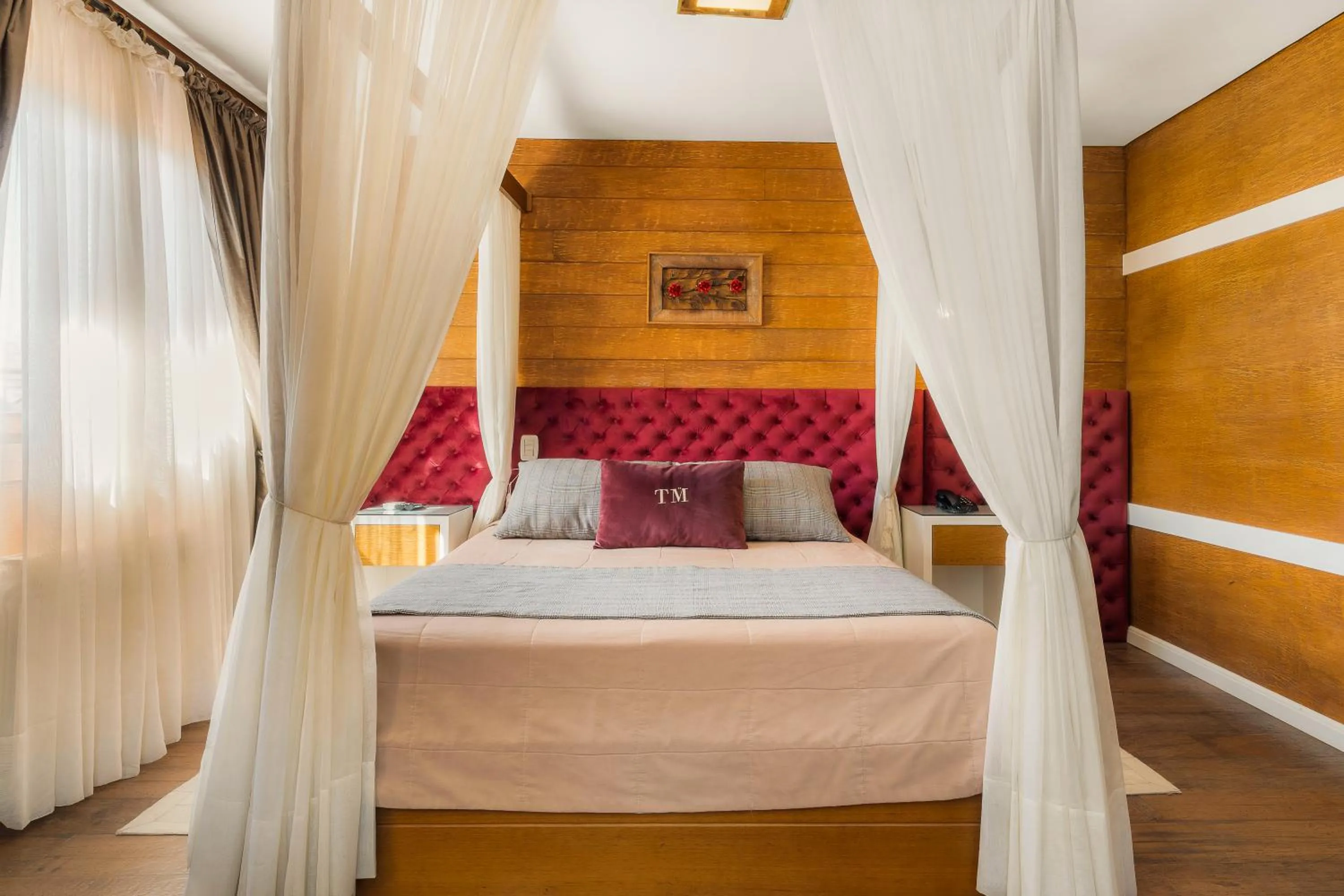 Bed in Hotel Cabanas Tio Müller