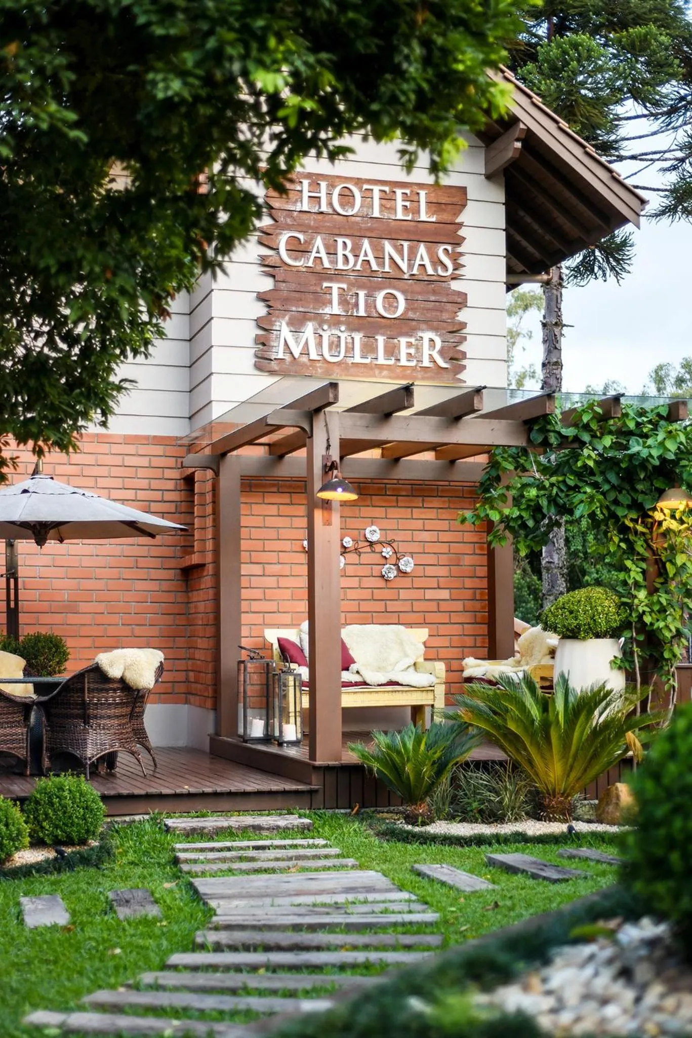 Property building in Hotel Cabanas Tio Müller
