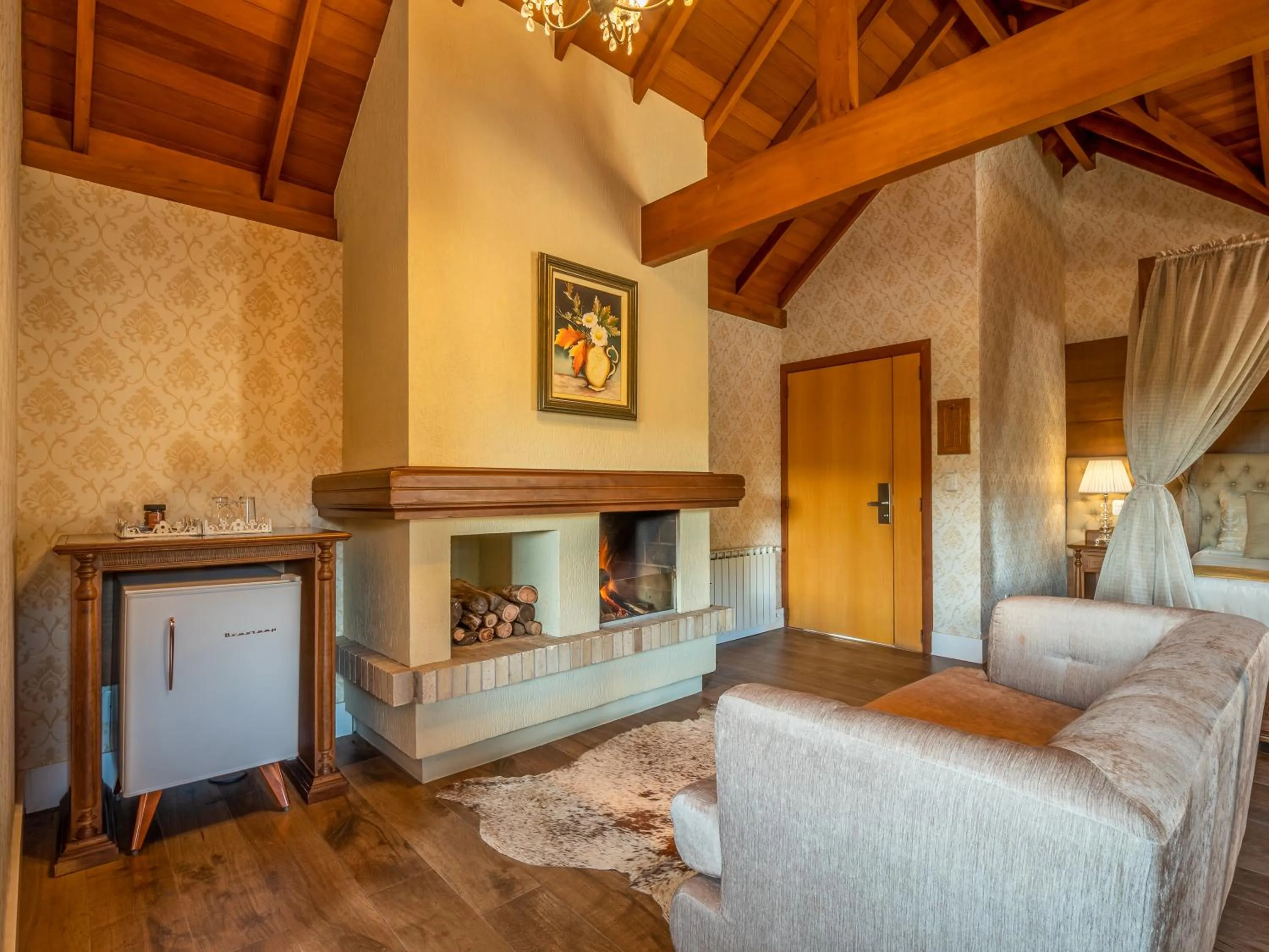 Bed in Hotel Cabanas Tio Müller