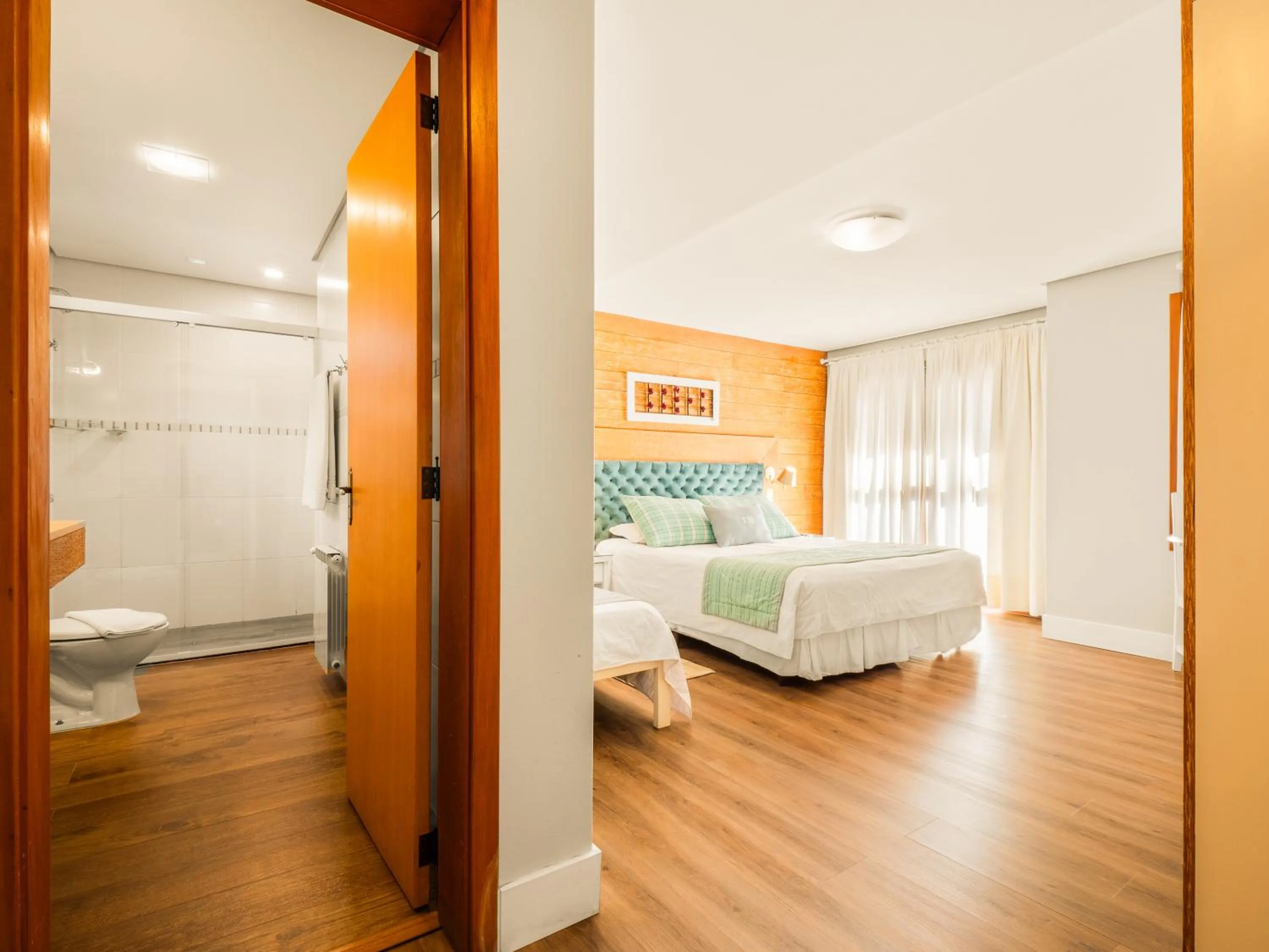 Bed in Hotel Cabanas Tio Müller