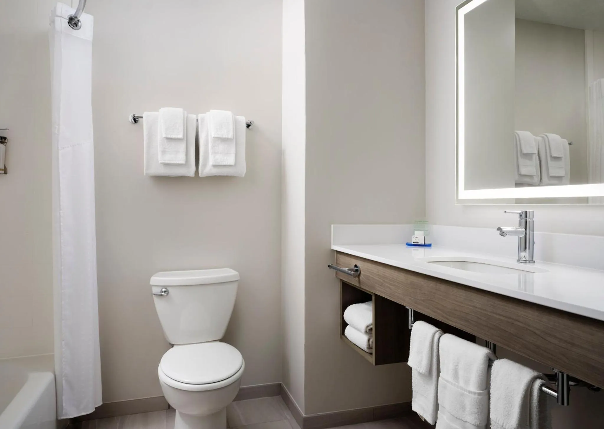 Bathroom in Holiday Inn Express Peru-Lasalle Area by IHG