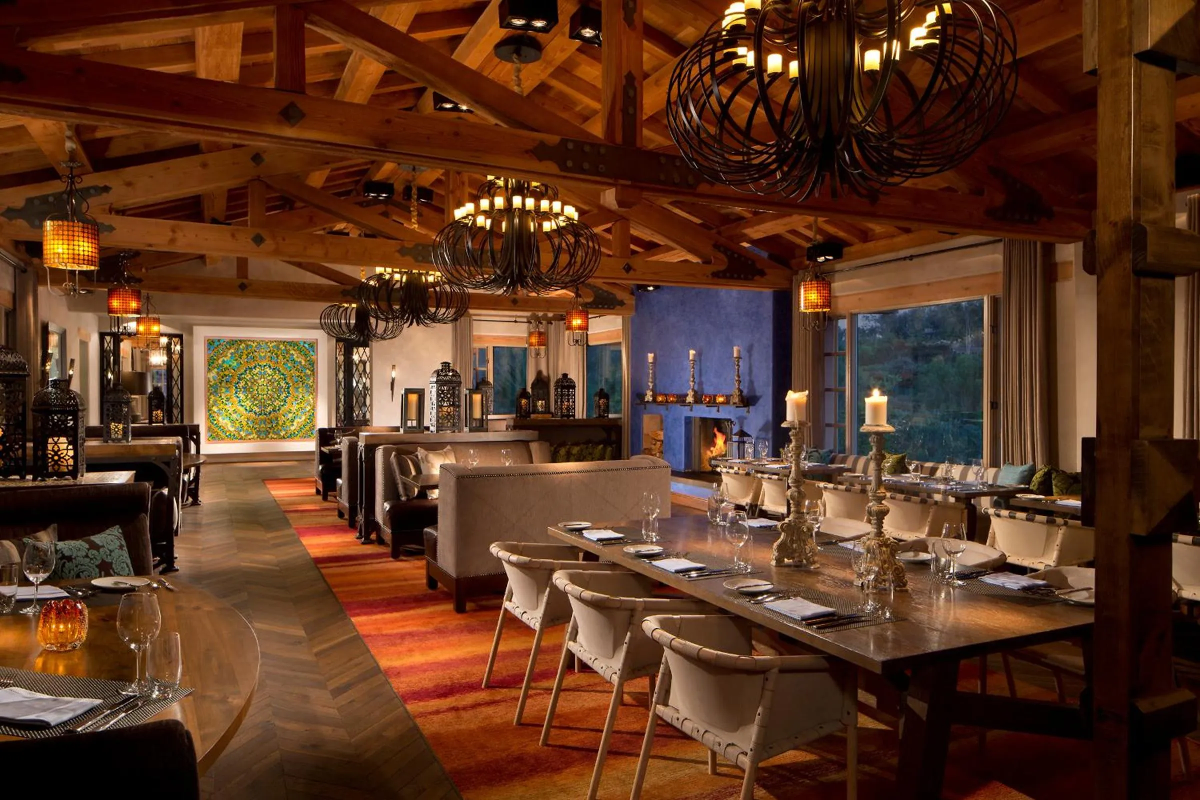Restaurant/places to eat in Rancho Valencia Resort and Spa