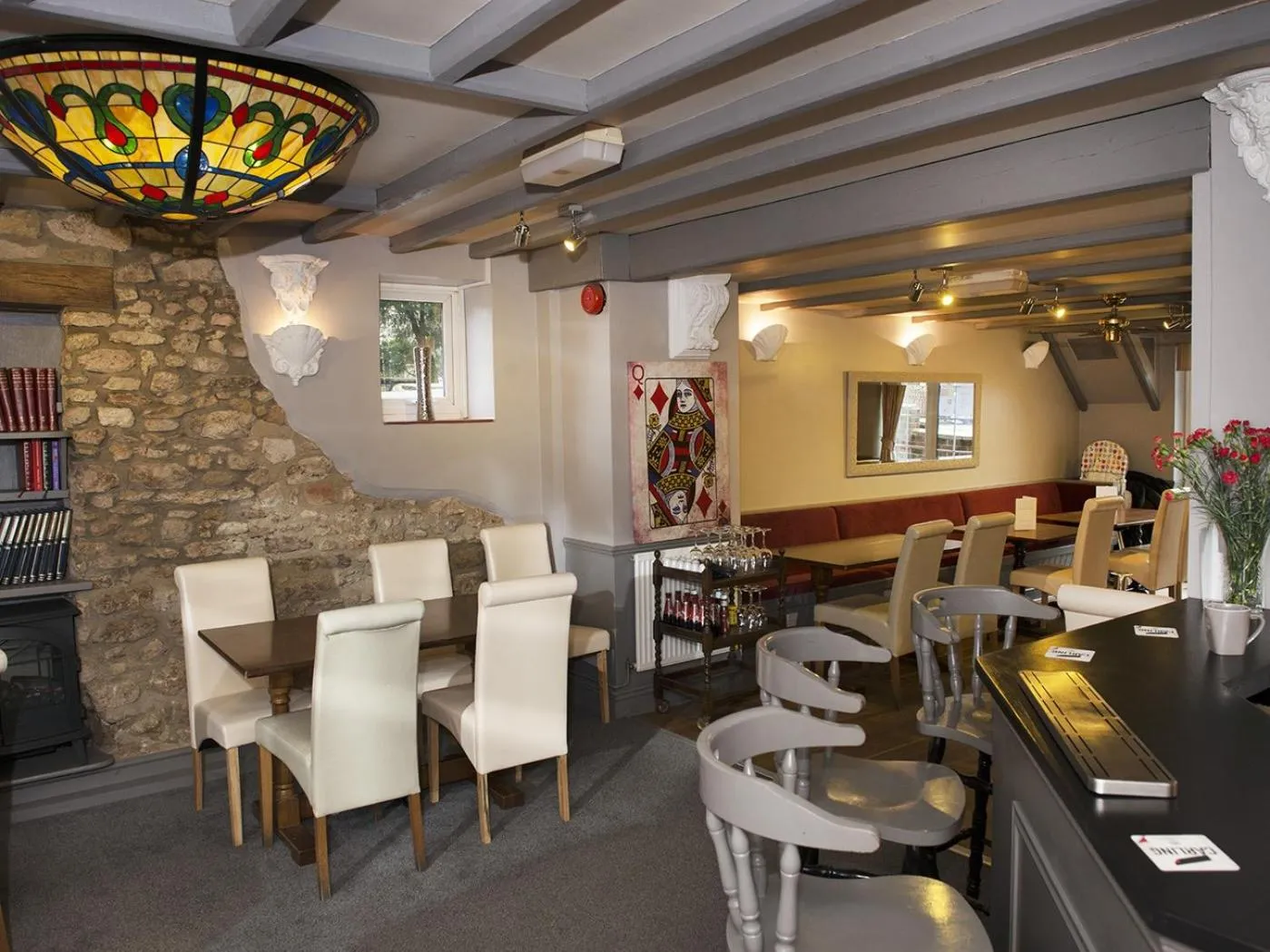 Living room in The Queens Head